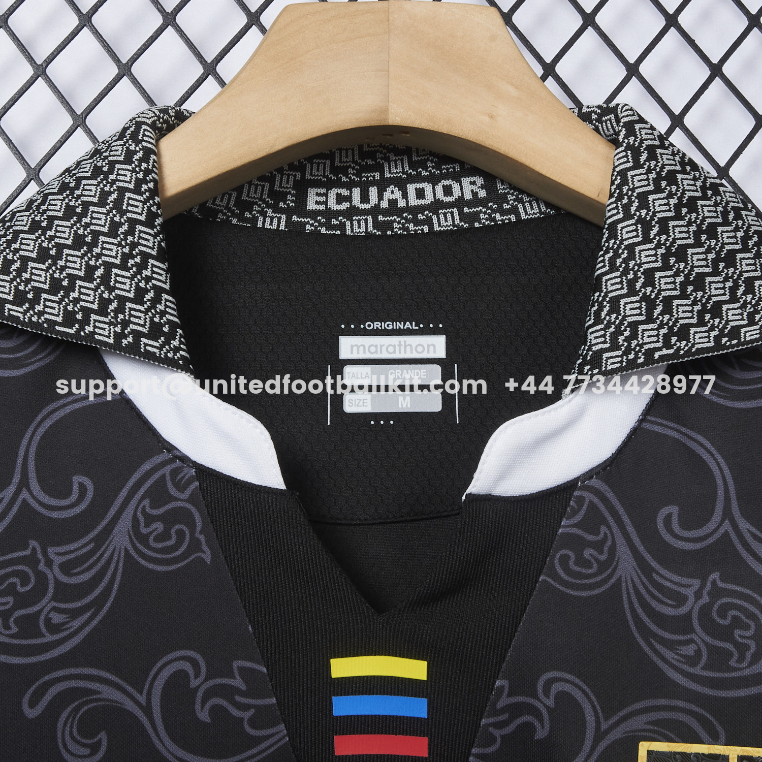 Unitedfootballkit.com | Ecuador 2026 Flowers Black Special Jersey - Fans Version -Customize Name, Number and Patch | Worldwide Shipping