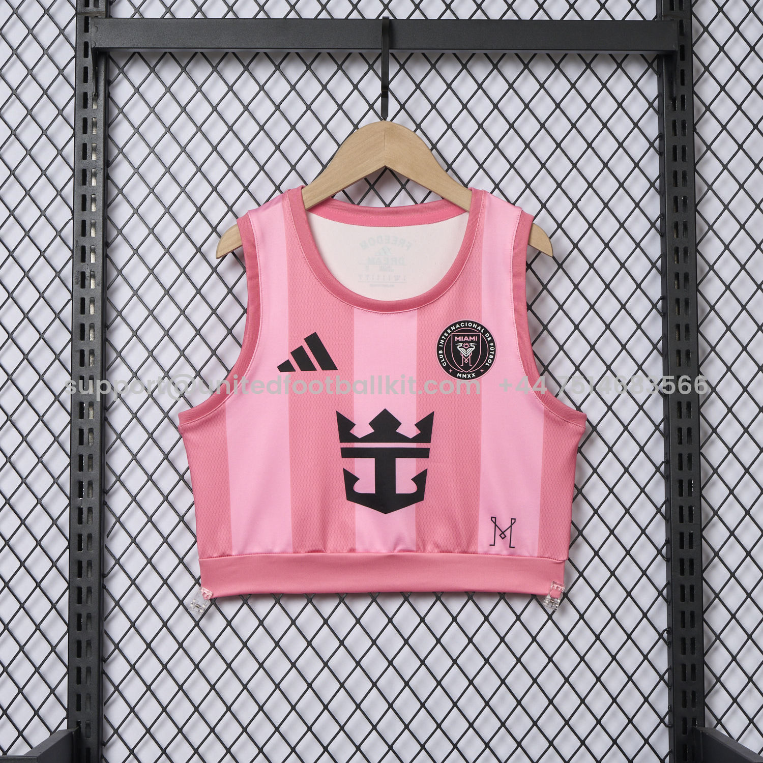 Unitedfootballkit.com | Women's INT M.A.M 25-26 Home Yoga Vest -Customize Name, Number and Patch | Worldwide Shipping