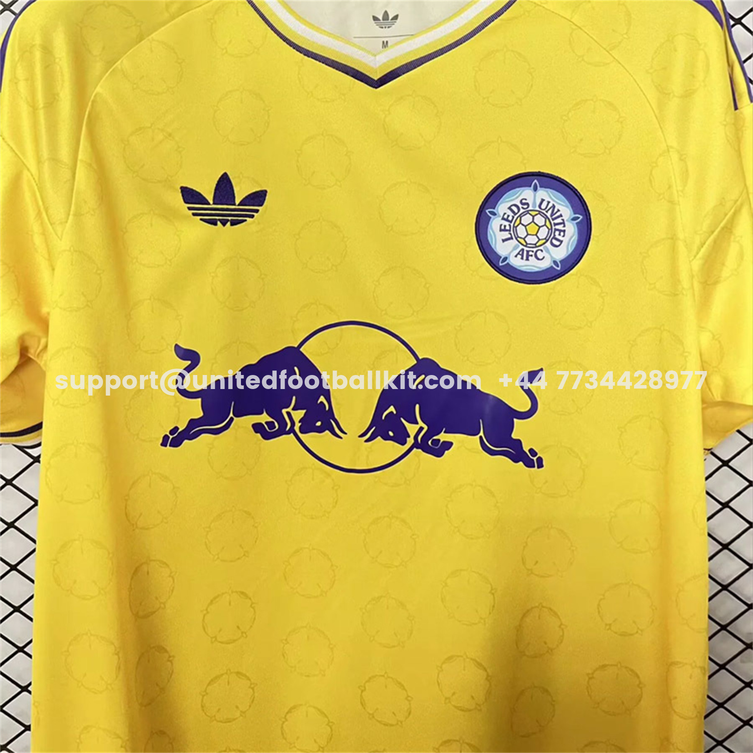 Unitedfootballkit.com | Leeds United 26-27 Away Jersey - Fans Version -Customize Name, Number and Patch | Worldwide Shipping
