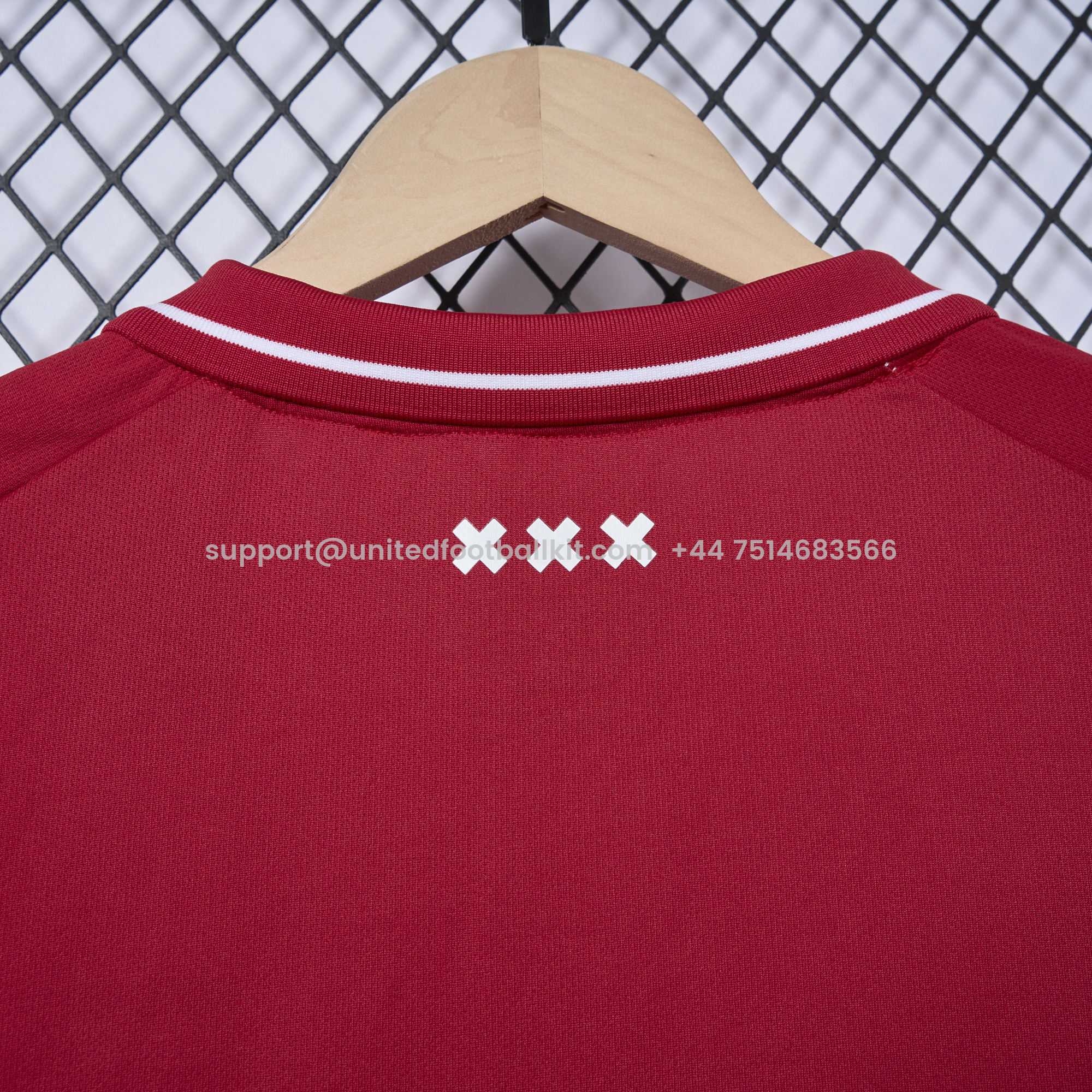 Unitedfootballkit.com | Ajax 24-25 Home Stadium Jersey - Fans Version -Customize Name, Number and Patch | Worldwide Shipping