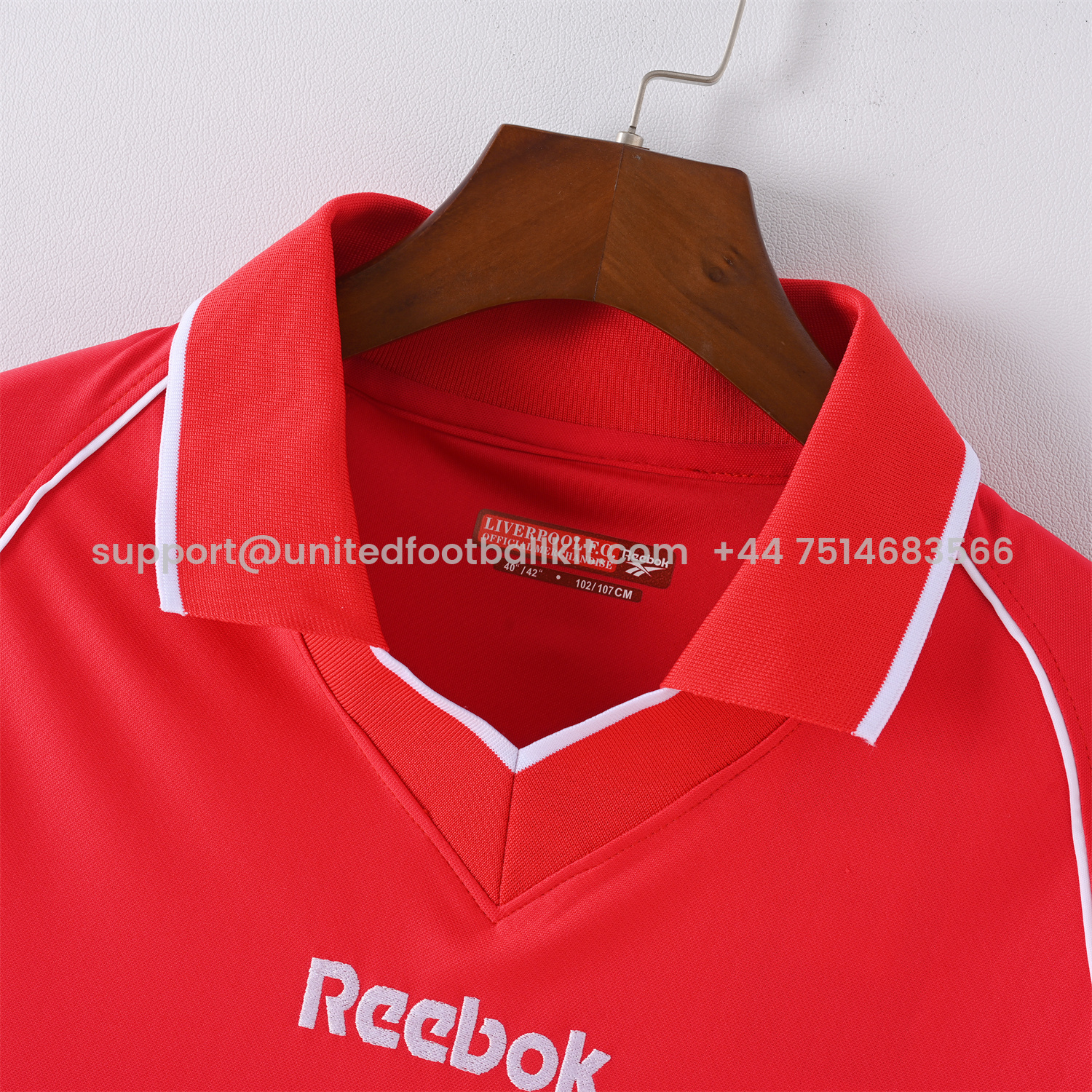 Unitedfootballkit.com | Retro Liver.pool 2000-01 Home Jersey -Customize Name, Number and Patch | Worldwide Shipping