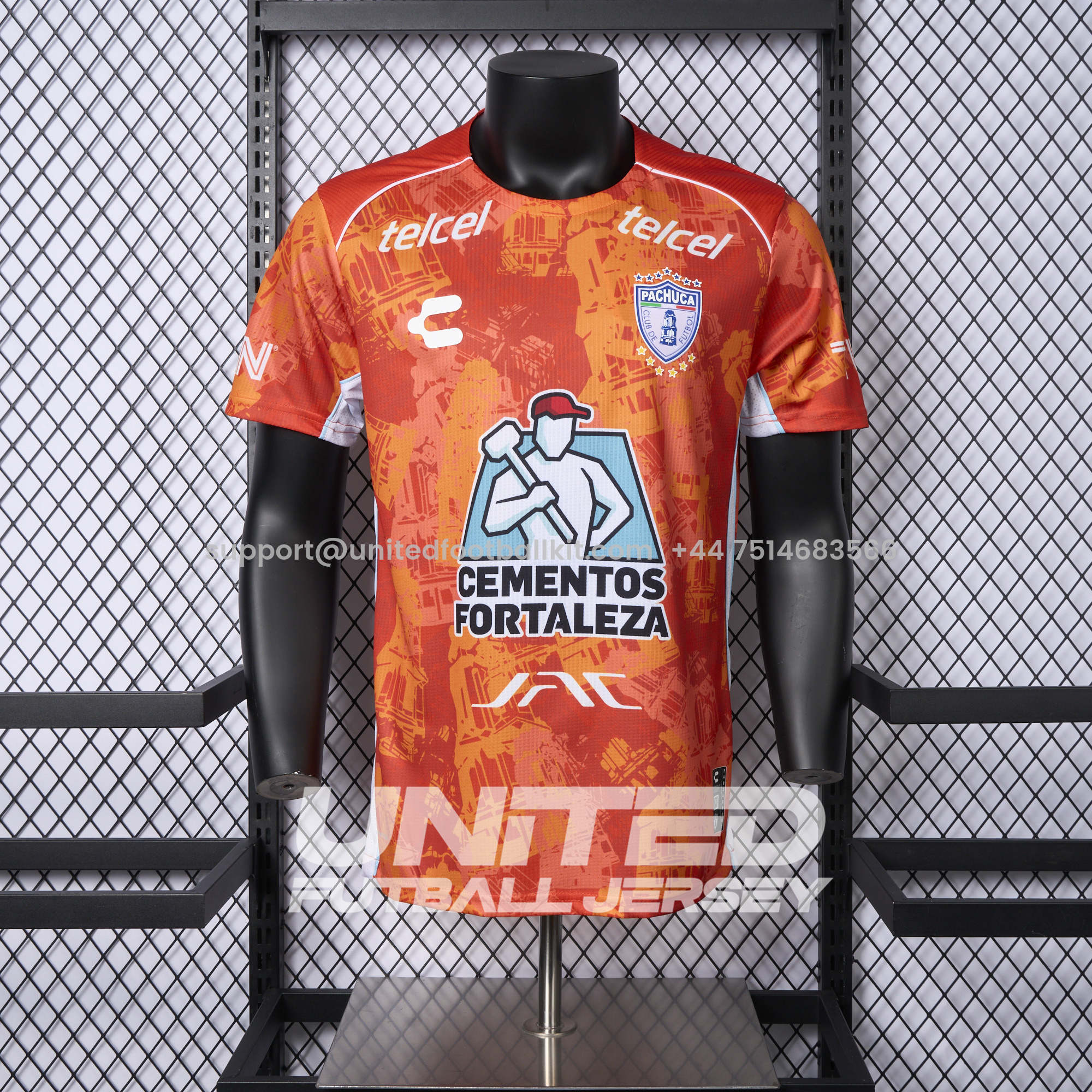 Unitedfootballkit.com | Pachuca 24-25 Away Jersey - Player Version -Customize Name, Number and Patch | Worldwide Shipping
