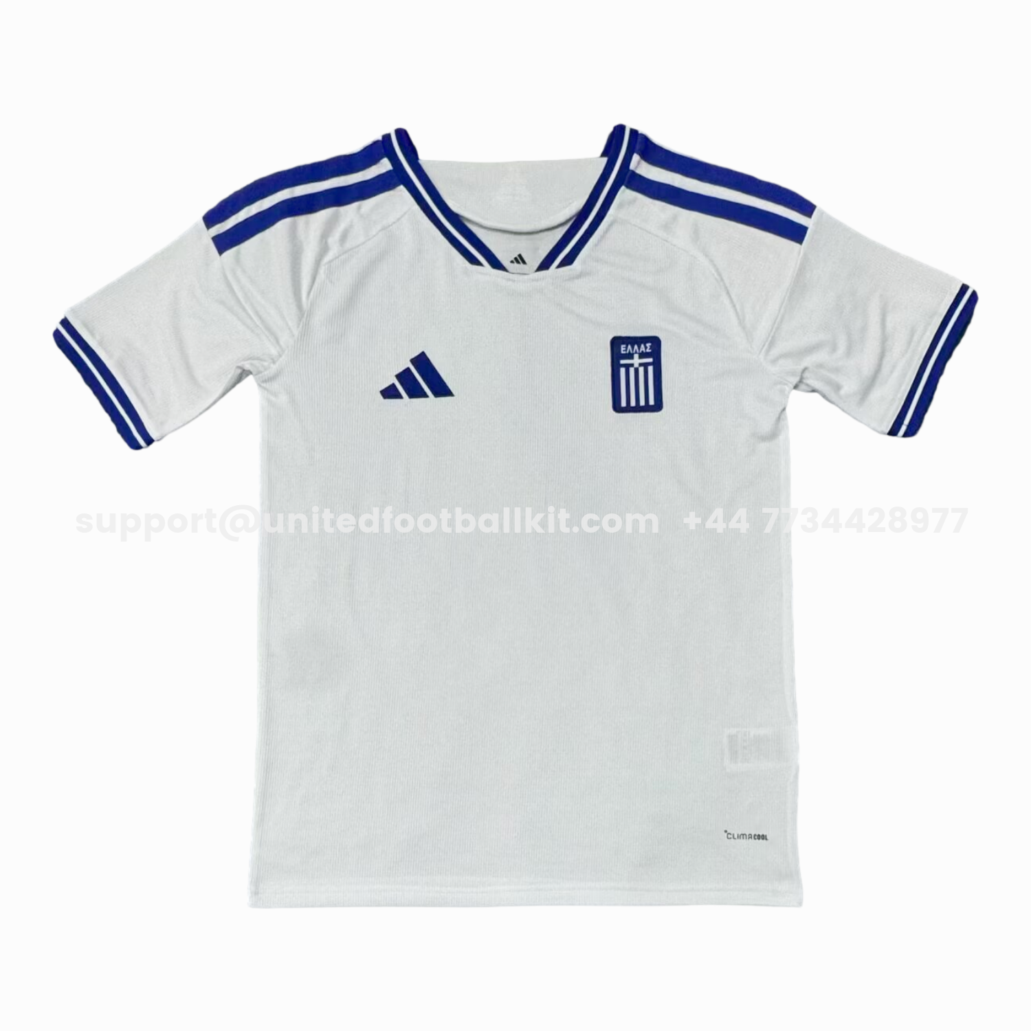 Unitedfootballkit.com | Greece 2026 Home Jersey - Fans Version -Customize Name, Number and Patch | Worldwide Shipping