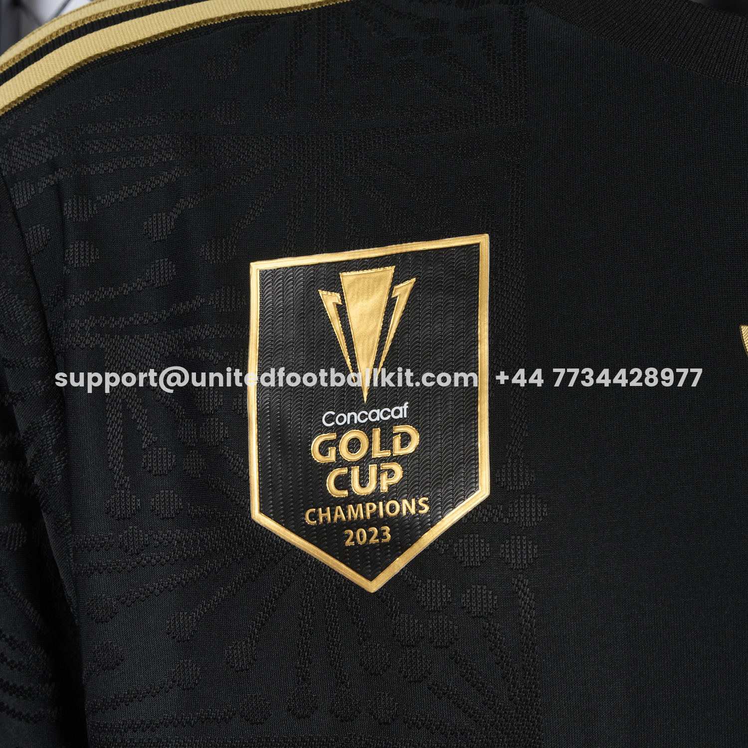Unitedfootballkit.com | Mexico 2025 Gold Cup Home Black Jersey - Player Version -Customize Name, Number and Patch | Worldwide Shipping