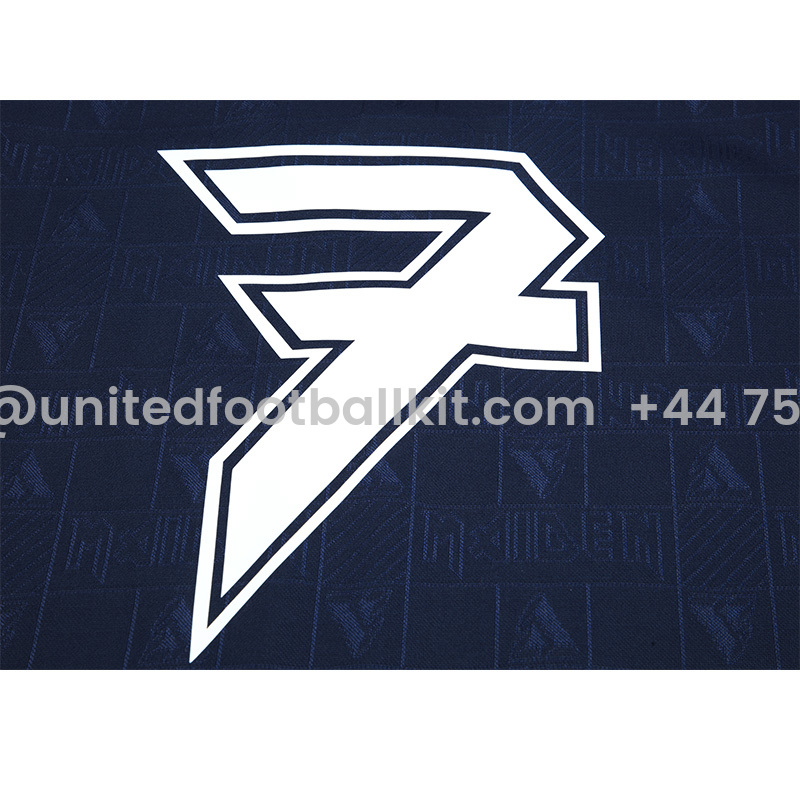 Unitedfootballkit.com | Retro Iron Maiden 1999-01 Home Stadium Jersey -Customize Name, Number and Patch | Worldwide Shipping