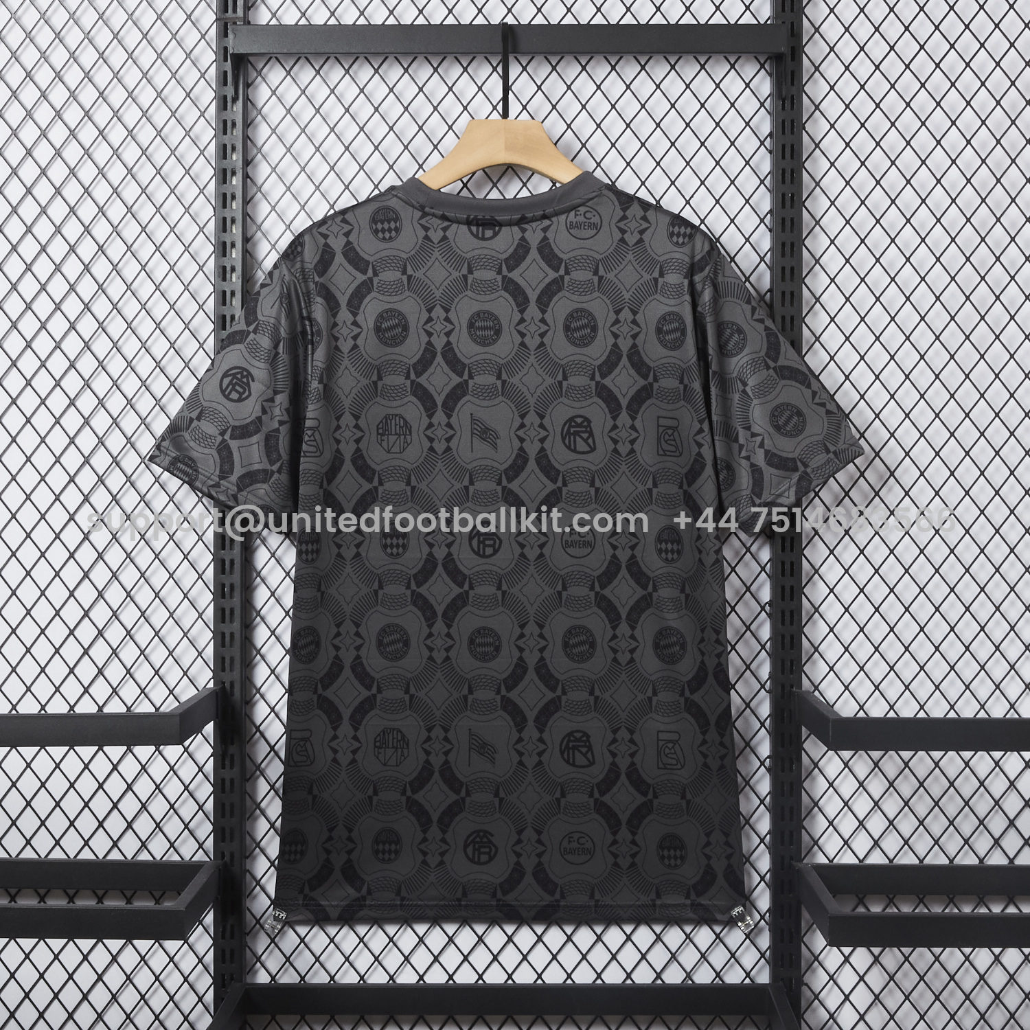 Unitedfootballkit.com | Bayern Munich 25-26 Oktoberfest Deep Grey Jersey - Fans Version -Customize Name, Number and Patch | Worldwide Shipping