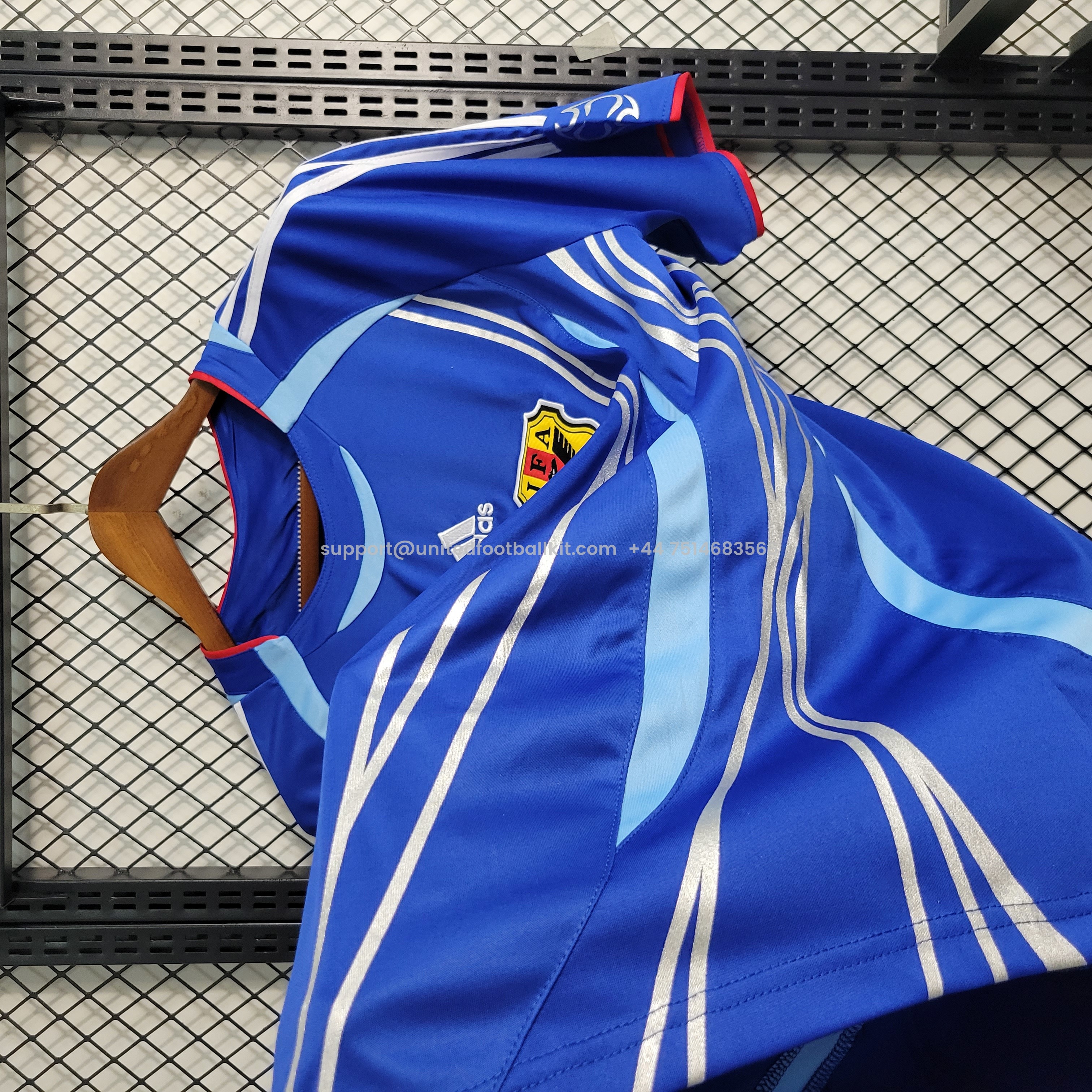 Unitedfootballkit.com | Retro Japan 2006 Home Stadium Jersey -Customize Name, Number and Patch | Worldwide Shipping