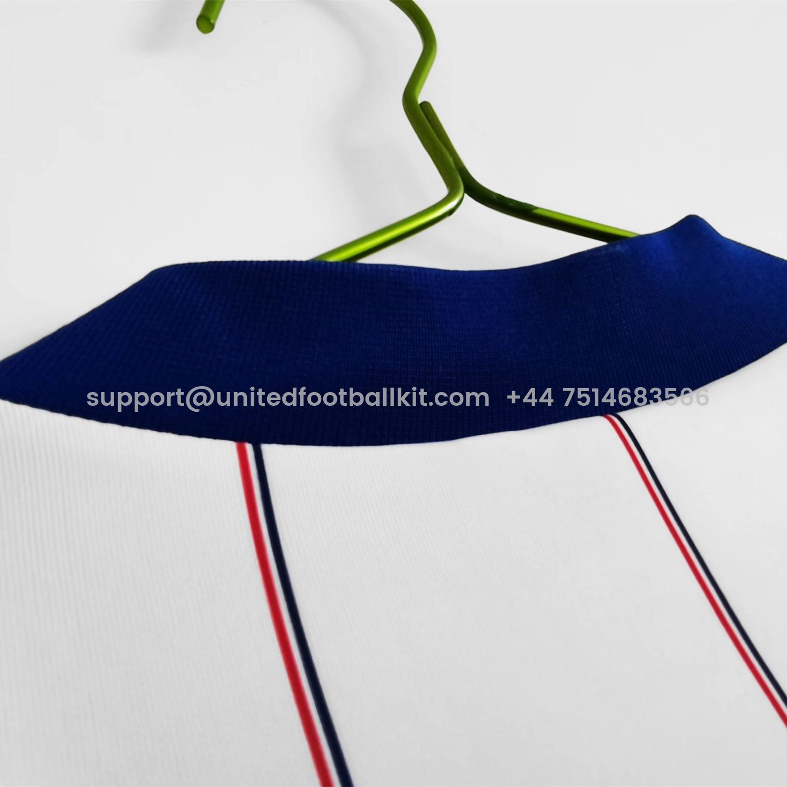 Unitedfootballkit.com | Retro Glasgow Rangers 1982-83 Away Stadium Jersey -Customize Name, Number and Patch | Worldwide Shipping