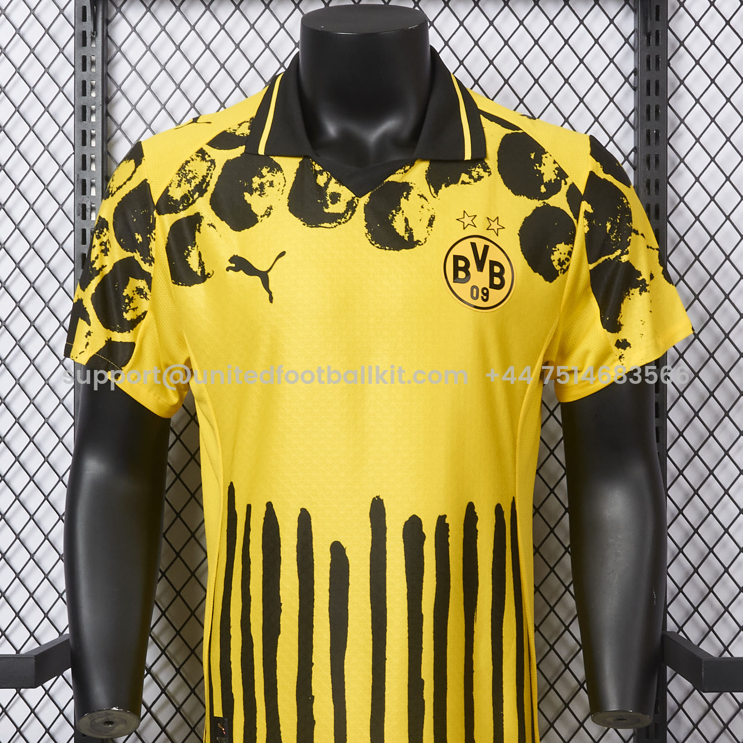 Unitedfootballkit.com | Dortmund 2025 Club World Cup Home Jersey - Player Version -Customize Name, Number and Patch | Worldwide Shipping