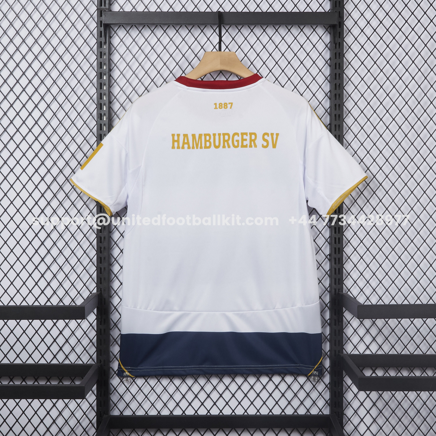 Unitedfootballkit.com | Hamburger SV 25-26 1887 Bundesliga Games Special Jersey -Customize Name, Number and Patch | Worldwide Shipping