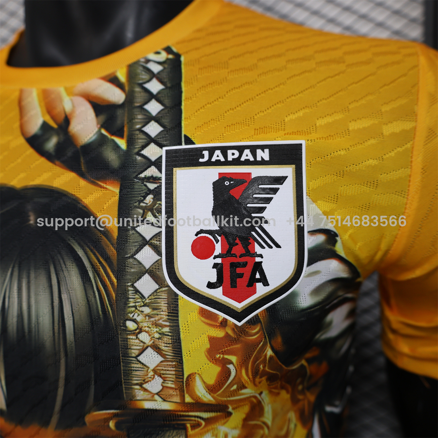 Unitedfootballkit.com | Japan 24-25 Girl With Sword 3D Special Edition Jersey - Player Version -Customize Name, Number and Patch | Worldwide Shipping