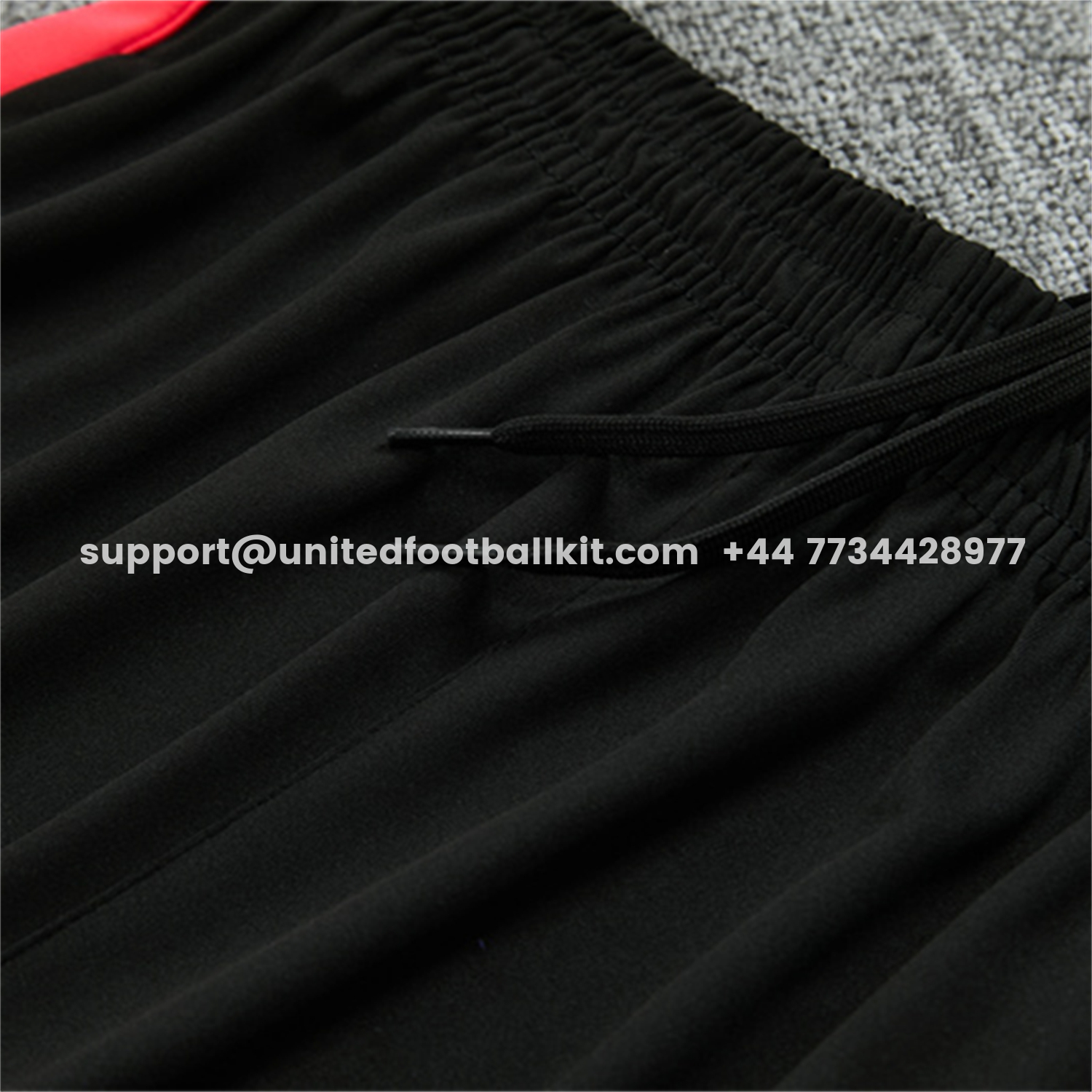 Unitedfootballkit.com | Brazil X JD 2026 Kids Long Sleeves Training Set - Black Top And Black Orange Pants -Customize Name, Number and Patch | Worldwide Shipping