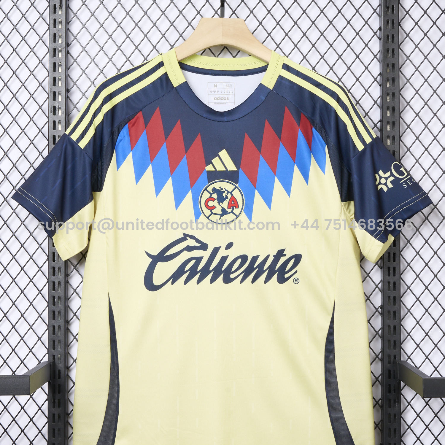 Unitedfootballkit.com | Club América 25-26 Light Yellow Special Edition Jersey - Fans Version -Customize Name, Number and Patch | Worldwide Shipping