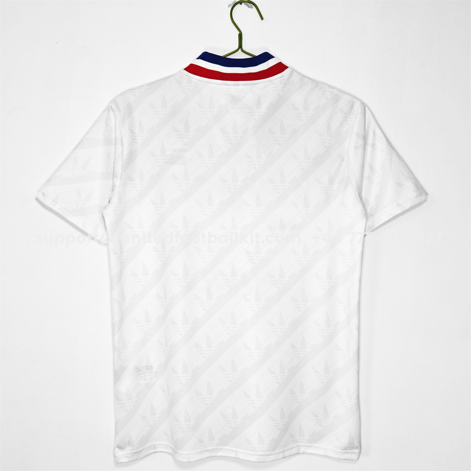 Unitedfootballkit.com | Retro Lyon 1995-96 Home Jersey -Customize Name, Number and Patch | Worldwide Shipping