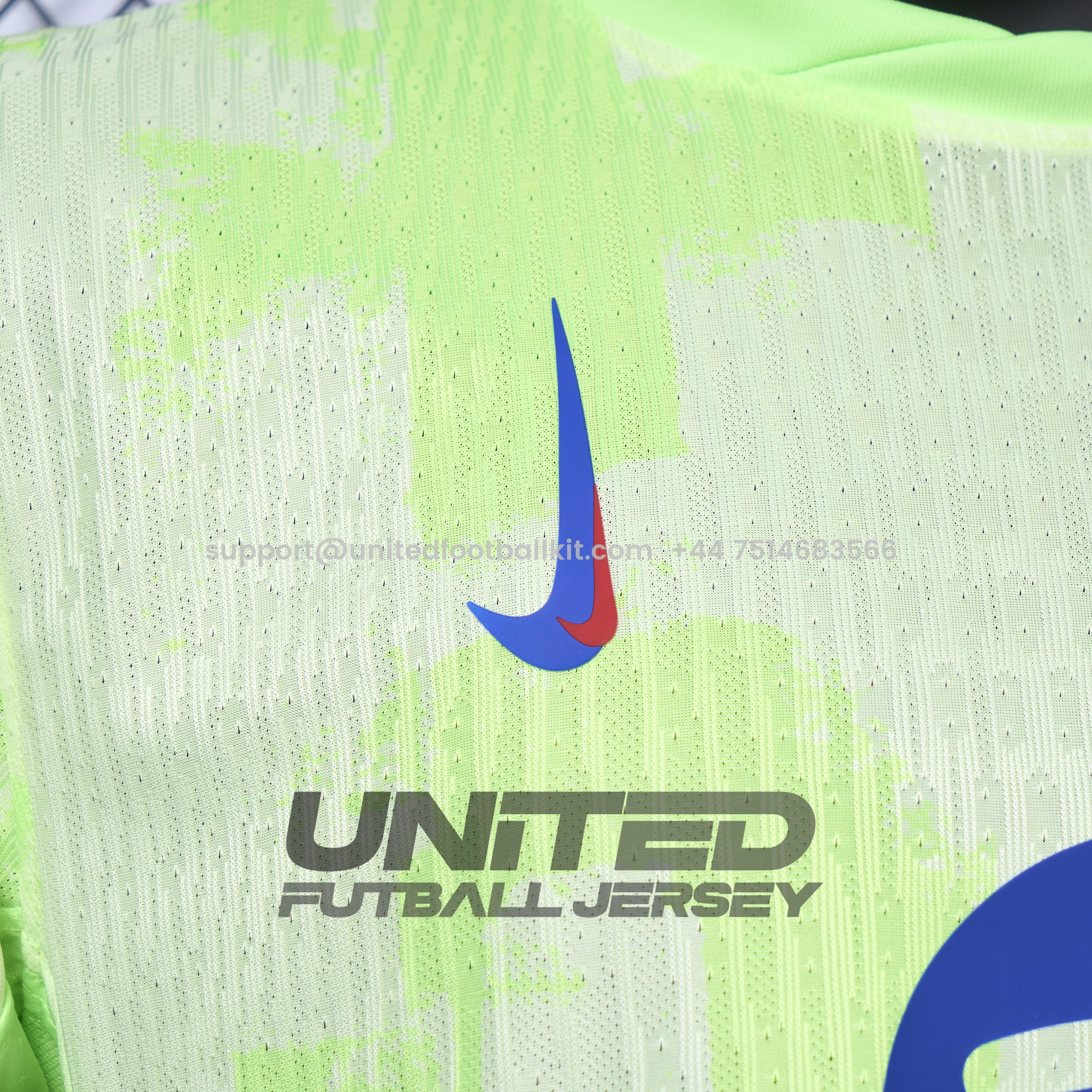 Unitedfootballkit.com | Barcelona 24-25 Third Jersey with Big Logo - Player Version -Customize Name, Number and Patch | Worldwide Shipping