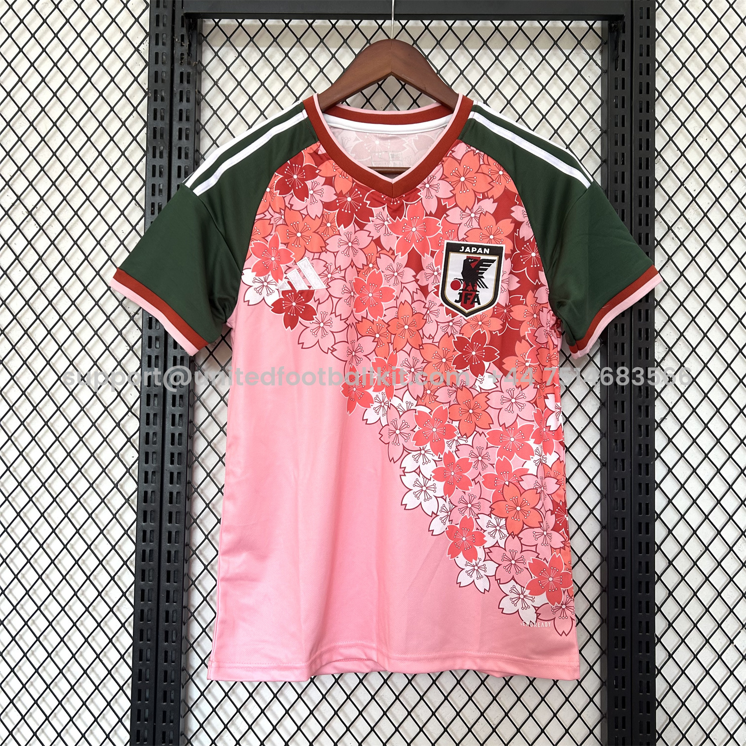 Unitedfootballkit.com | Japan 25-26 Red & Pink Flowers Special Edition Jersey - Fans Version -Customize Name, Number and Patch | Worldwide Shipping
