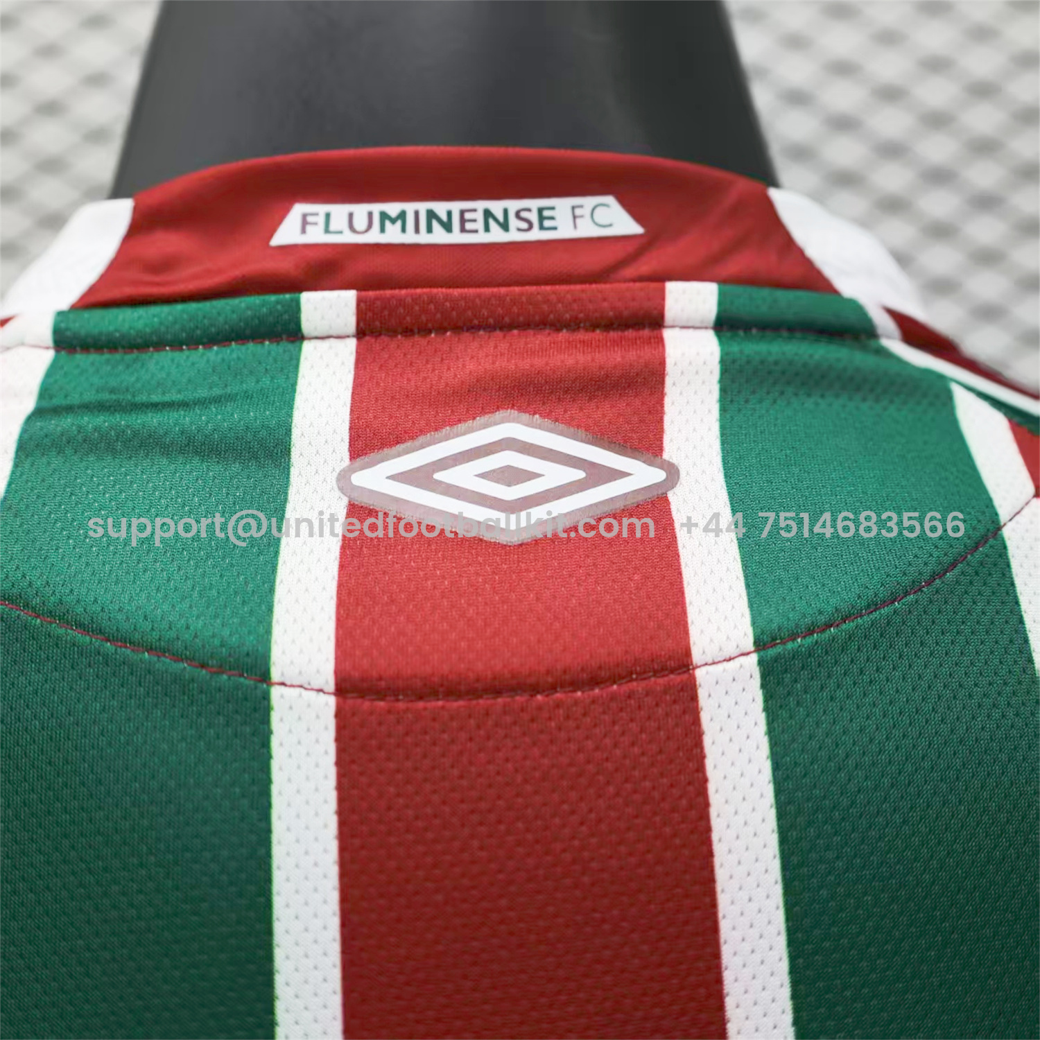 Unitedfootballkit.com | Fluminense 25-26 Home Jersey - Player Version -Customize Name, Number and Patch | Worldwide Shipping