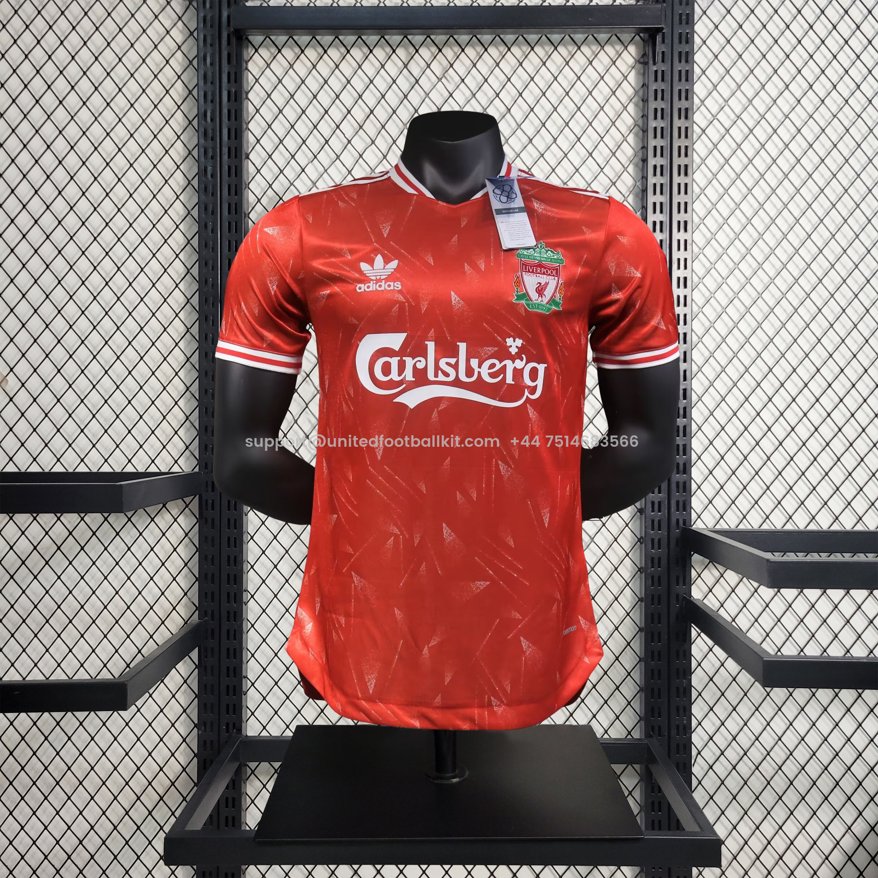 Unitedfootballkit.com | Liver.pool X THE BEATLES 24-25 Red Special Edition Jersey - Player Version -Customize Name, Number and Patch | Worldwide Shipping