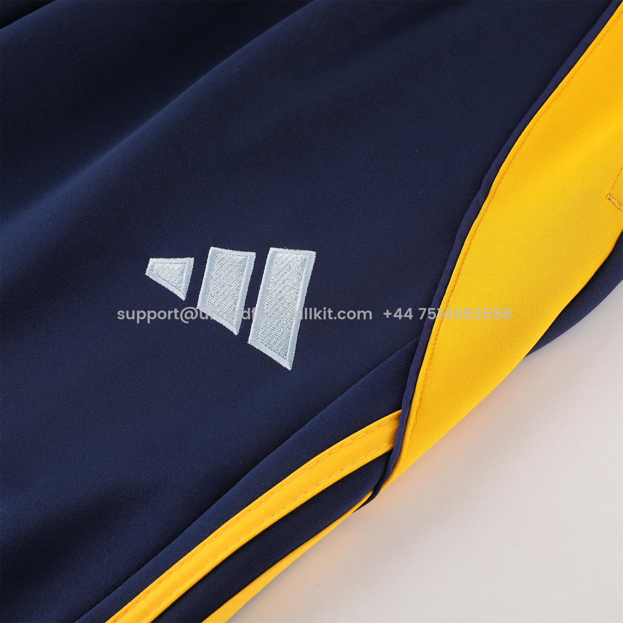 Unitedfootballkit.com | Real Madrid 24-25 Jacket Training Tracksuit - Light Blue -Customize Name, Number and Patch | Worldwide Shipping