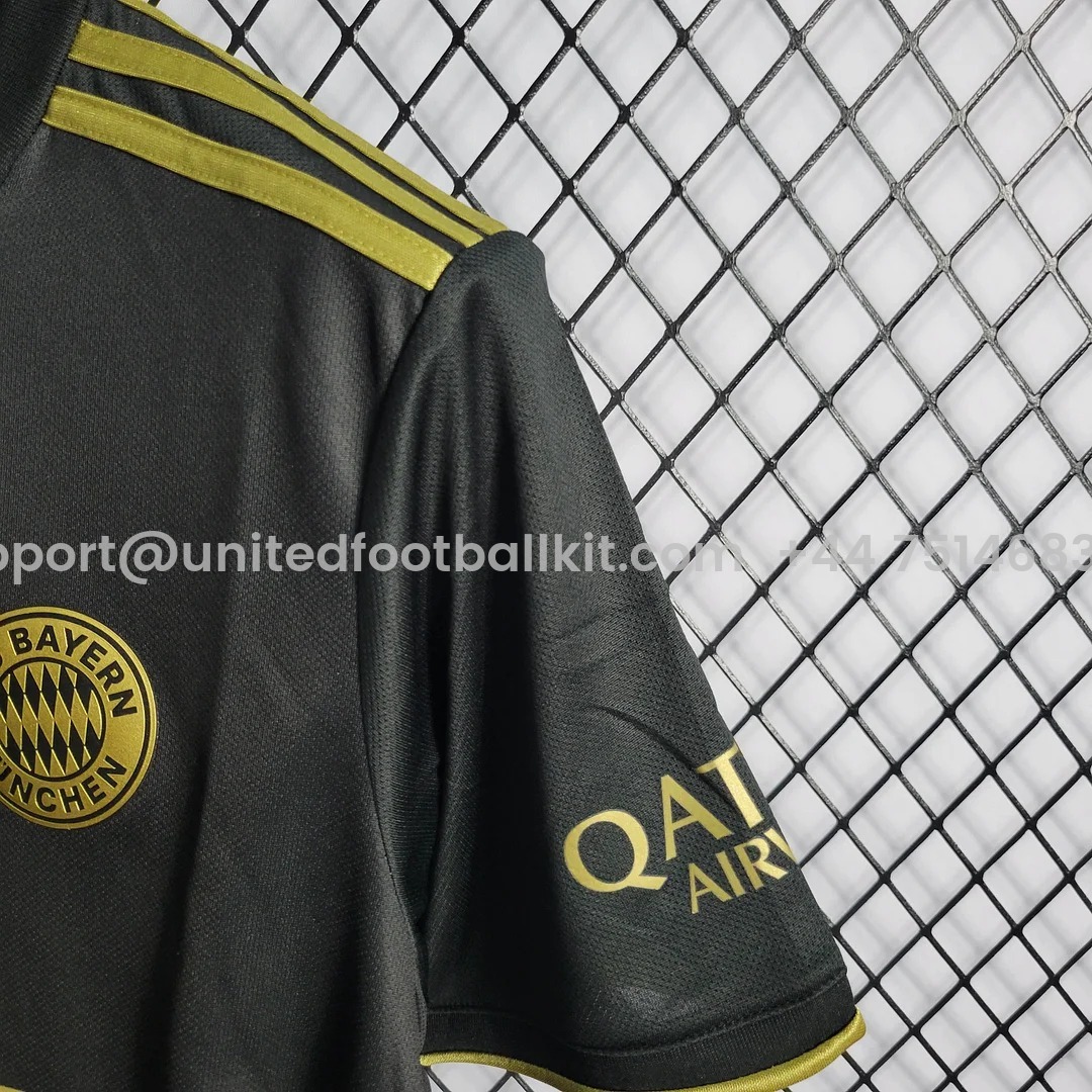 Unitedfootballkit.com | Retro Bayern Munich 21-22 Away Stadium Jersey -Customize Name, Number and Patch | Worldwide Shipping