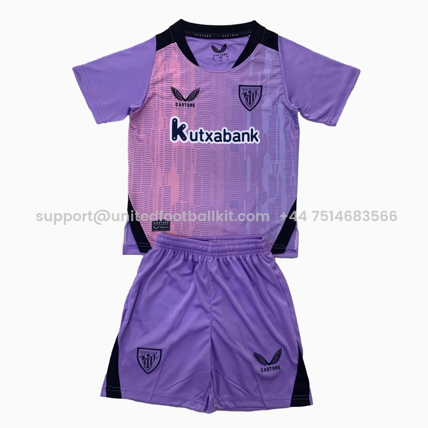 Unitedfootballkit.com | Athletic Bilbao 24-25 Third Men's Adult Jersey Set - Fans Version -Customize Name, Number and Patch | Worldwide Shipping