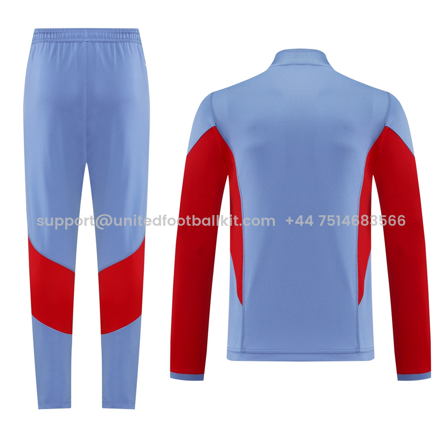 Unitedfootballkit.com | Cruzeiro 25-26 Long Sleeve Training Set - Blue Grey -Customize Name, Number and Patch | Worldwide Shipping