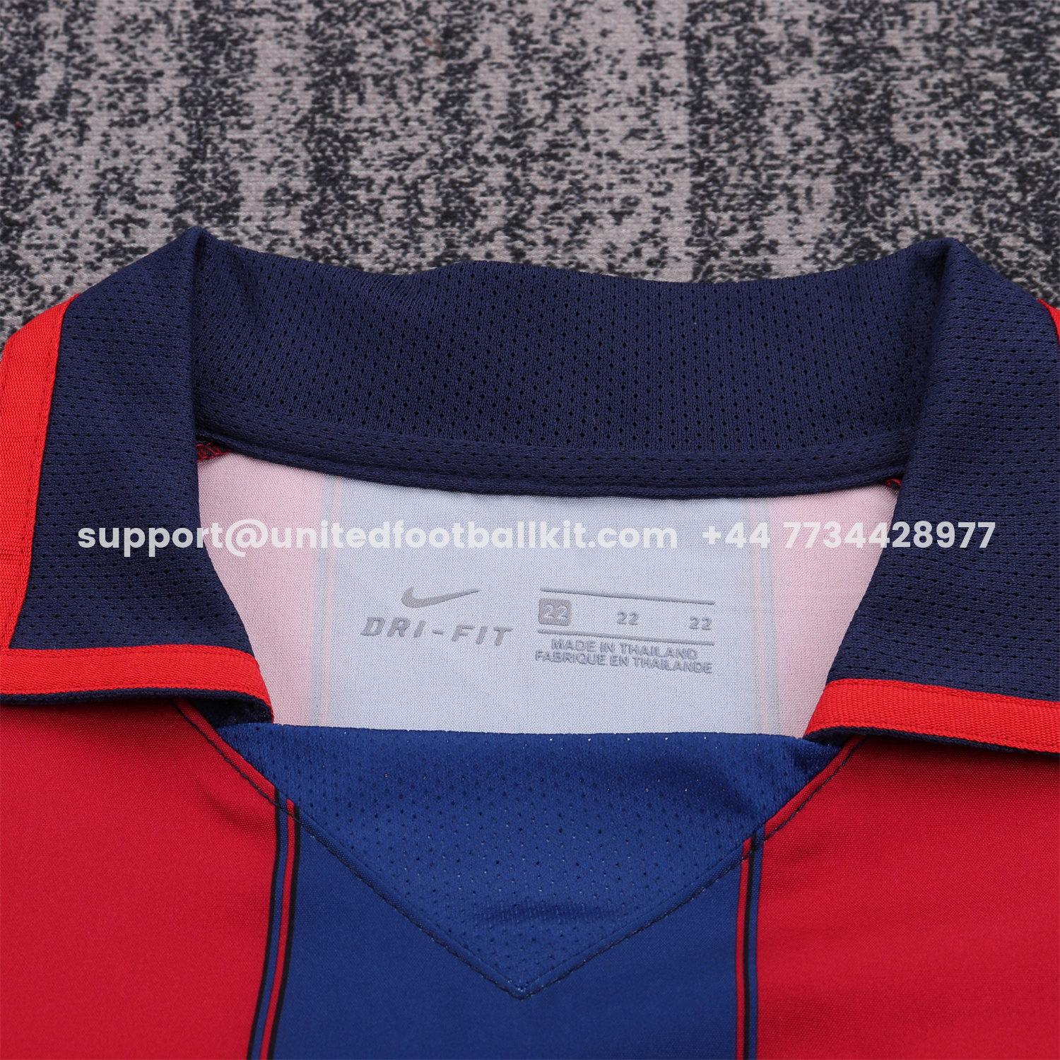 Unitedfootballkit.com | Retro Barcelona 2003-04 Home Kids Kit -Customize Name, Number and Patch | Worldwide Shipping