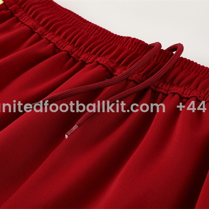 Unitedfootballkit.com | Roma 24-25 Vintage Jacket Training Tracksuit - Red -Customize Name, Number and Patch | Worldwide Shipping
