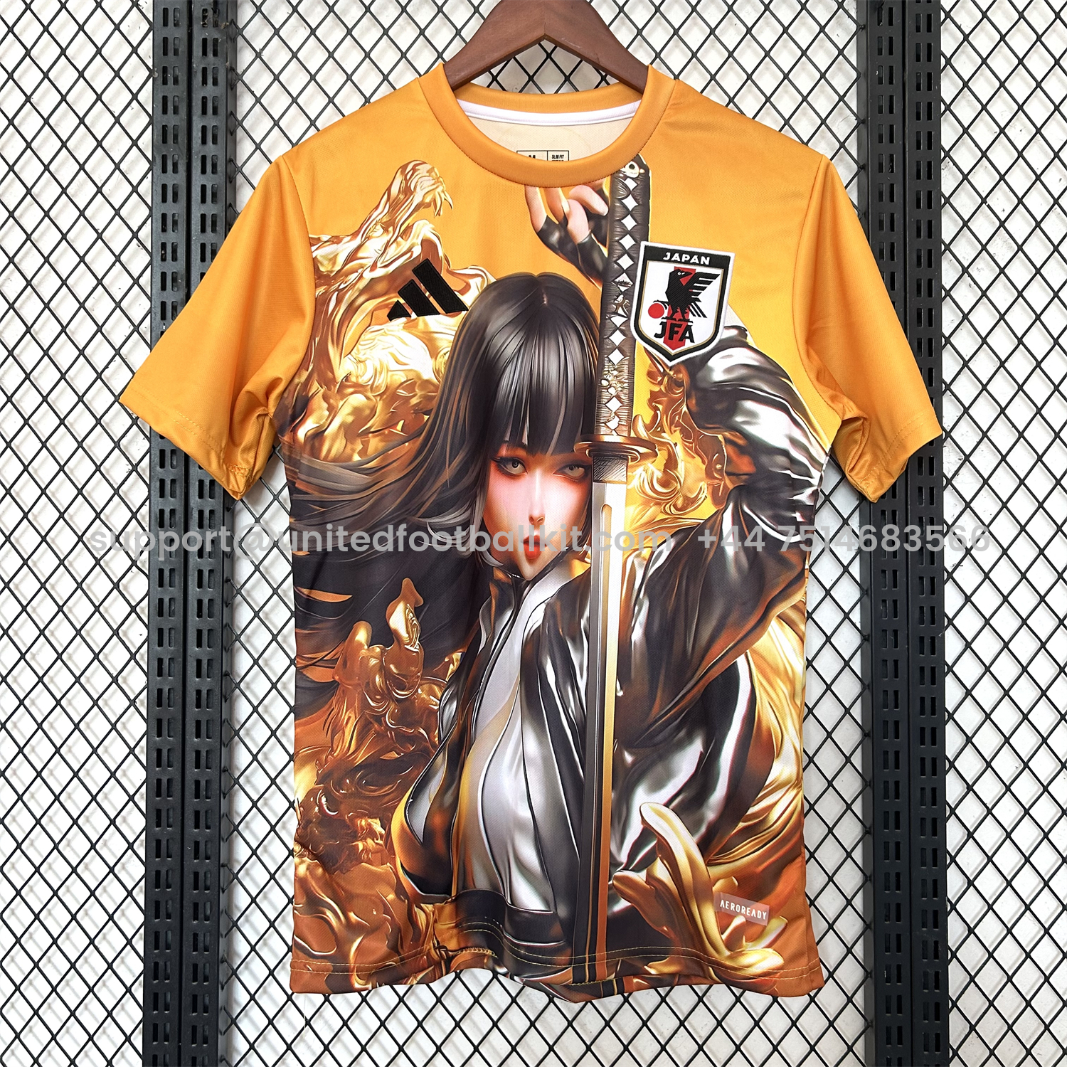 Unitedfootballkit.com | Japan 24-25 Girl With Sword 3D Special Edition Jersey - Fans Version -Customize Name, Number and Patch | Worldwide Shipping