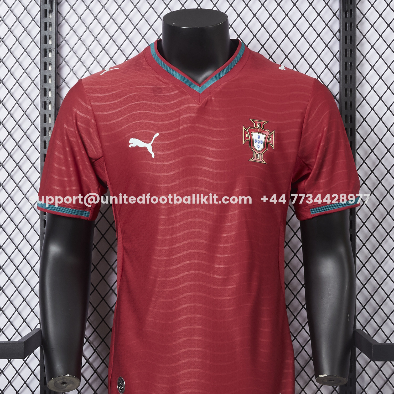 Unitedfootballkit.com | Portugal 2026 Home Jersey - Player Version -Customize Name, Number and Patch | Worldwide Shipping
