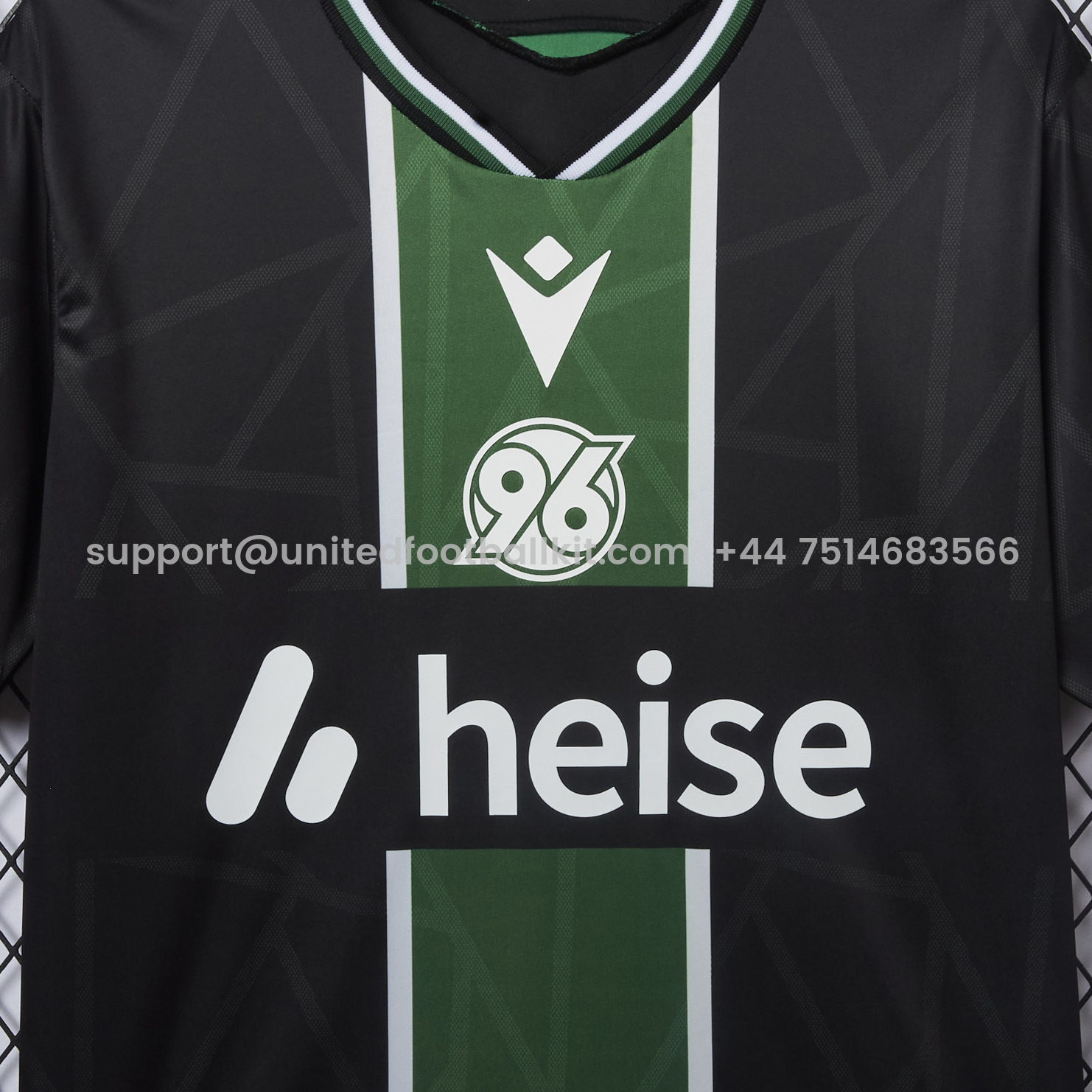 Unitedfootballkit.com | Hannover 96 25-26 Away Jersey - Fans Version -Customize Name, Number and Patch | Worldwide Shipping