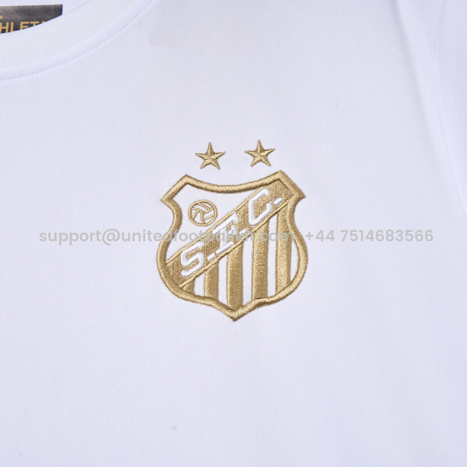 Unitedfootballkit.com | Santos 25-26 White Special Edition Jersey - Fans Version -Customize Name, Number and Patch | Worldwide Shipping