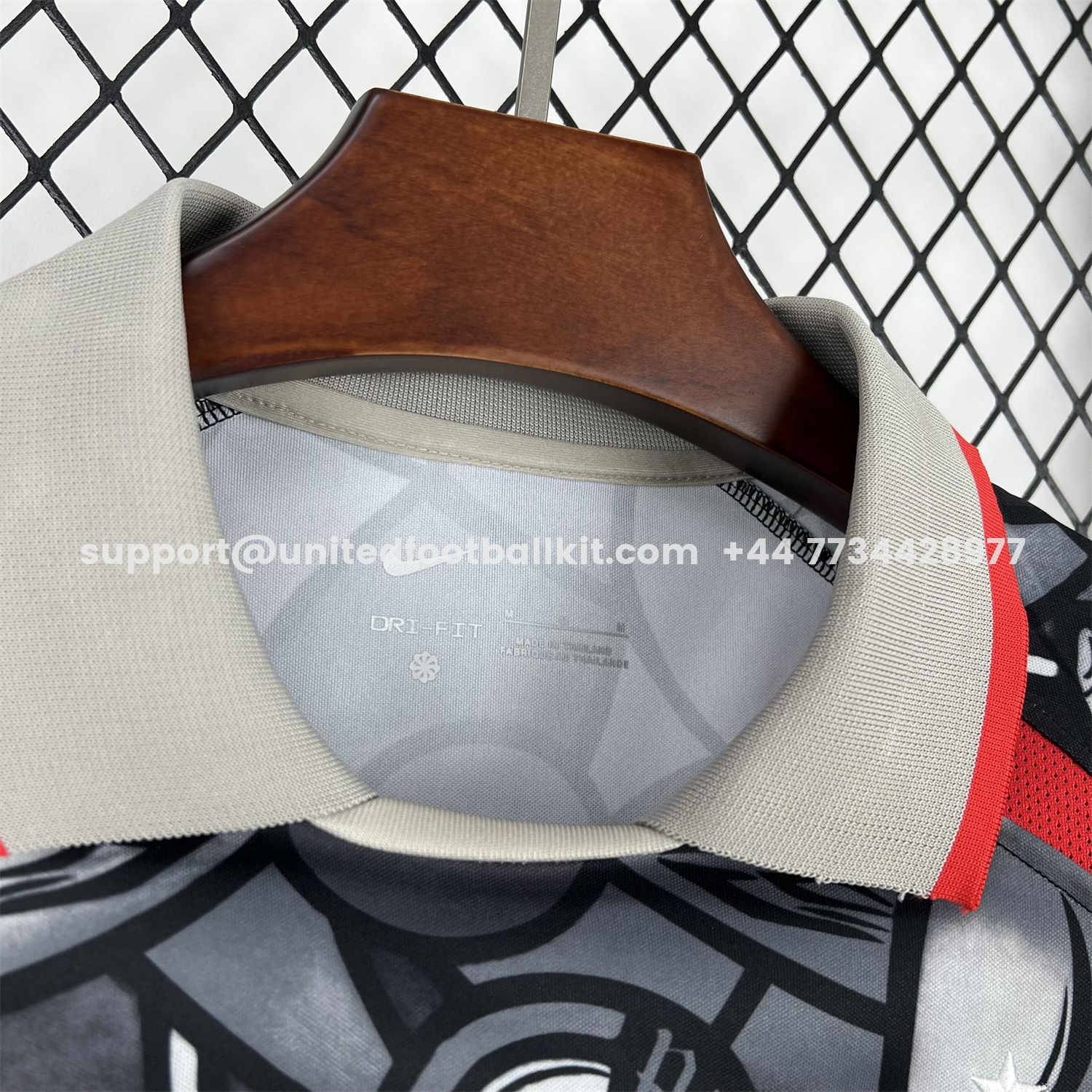 Unitedfootballkit.com | England 2026 World Cup Palace Black And Gray Special Jersey - Fans Version -Customize Name, Number and Patch | Worldwide Shipping