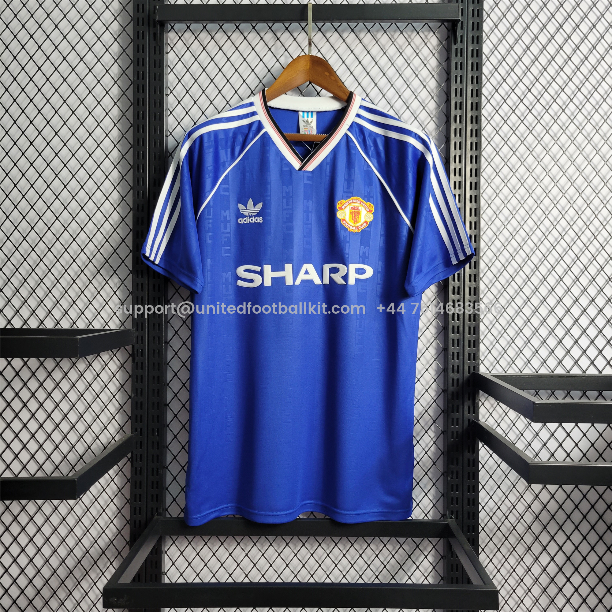 Unitedfootballkit.com | Retro Manchester United 1988-90 Third Away Jersey -Customize Name, Number and Patch | Worldwide Shipping
