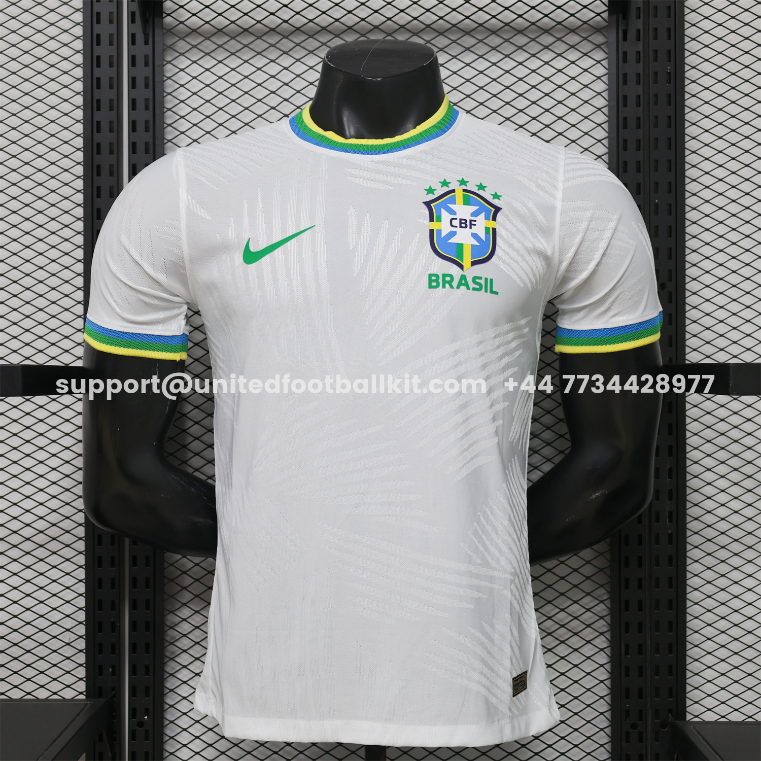 Unitedfootballkit.com | Brazil 2026 Retro Casual Style White Special Jersey - Player Version -Customize Name, Number and Patch | Worldwide Shipping