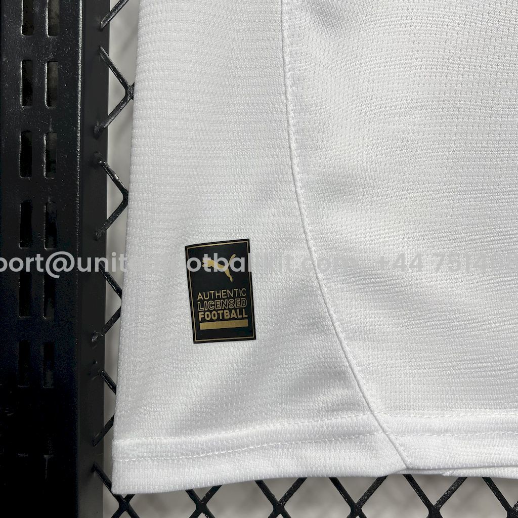 Unitedfootballkit.com | Parma 24-25 Home Stadium Jersey - Fans Version -Customize Name, Number and Patch | Worldwide Shipping