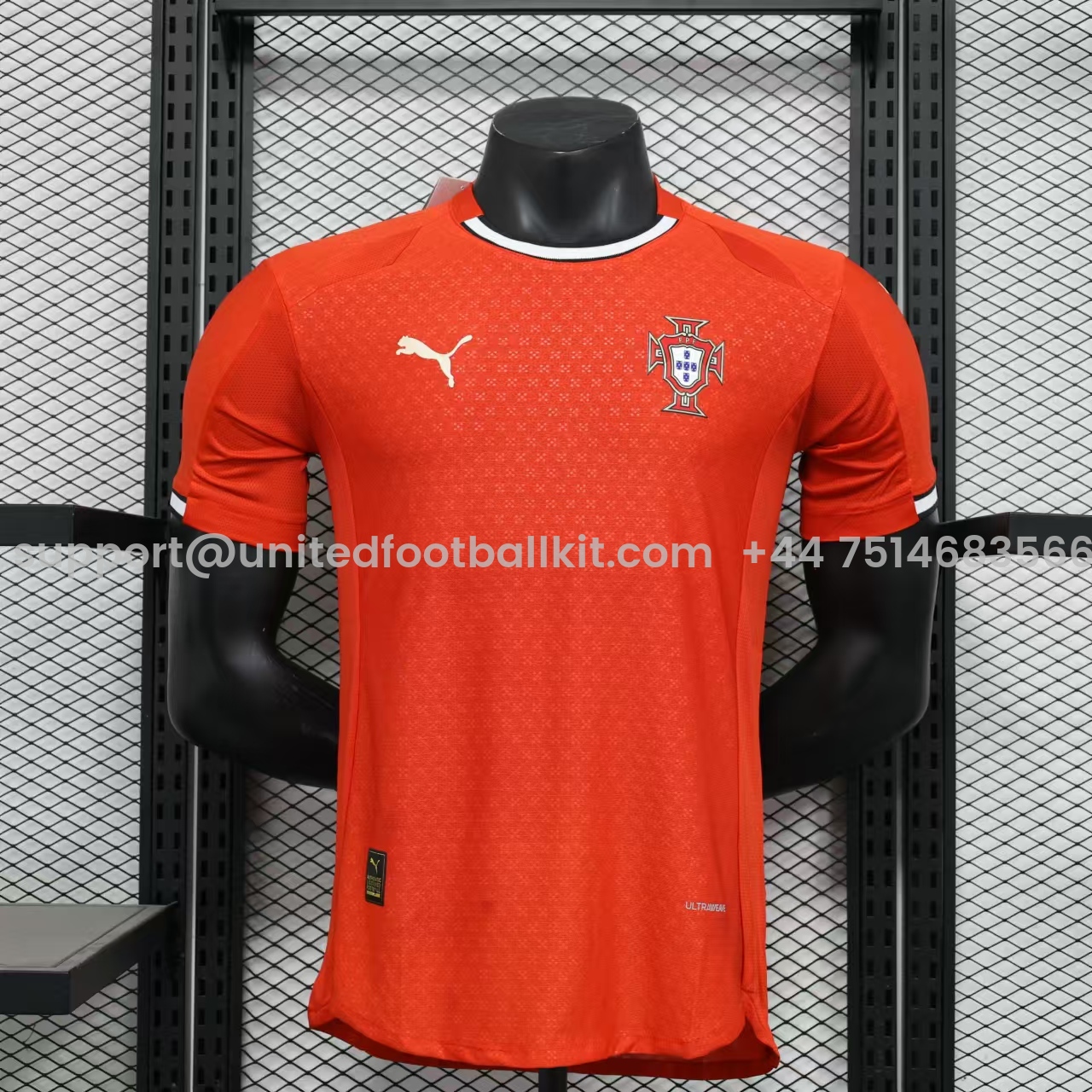 Unitedfootballkit.com | Portugal 2025-26 Home Jersey - Player Version -Customize Name, Number and Patch | Worldwide Shipping