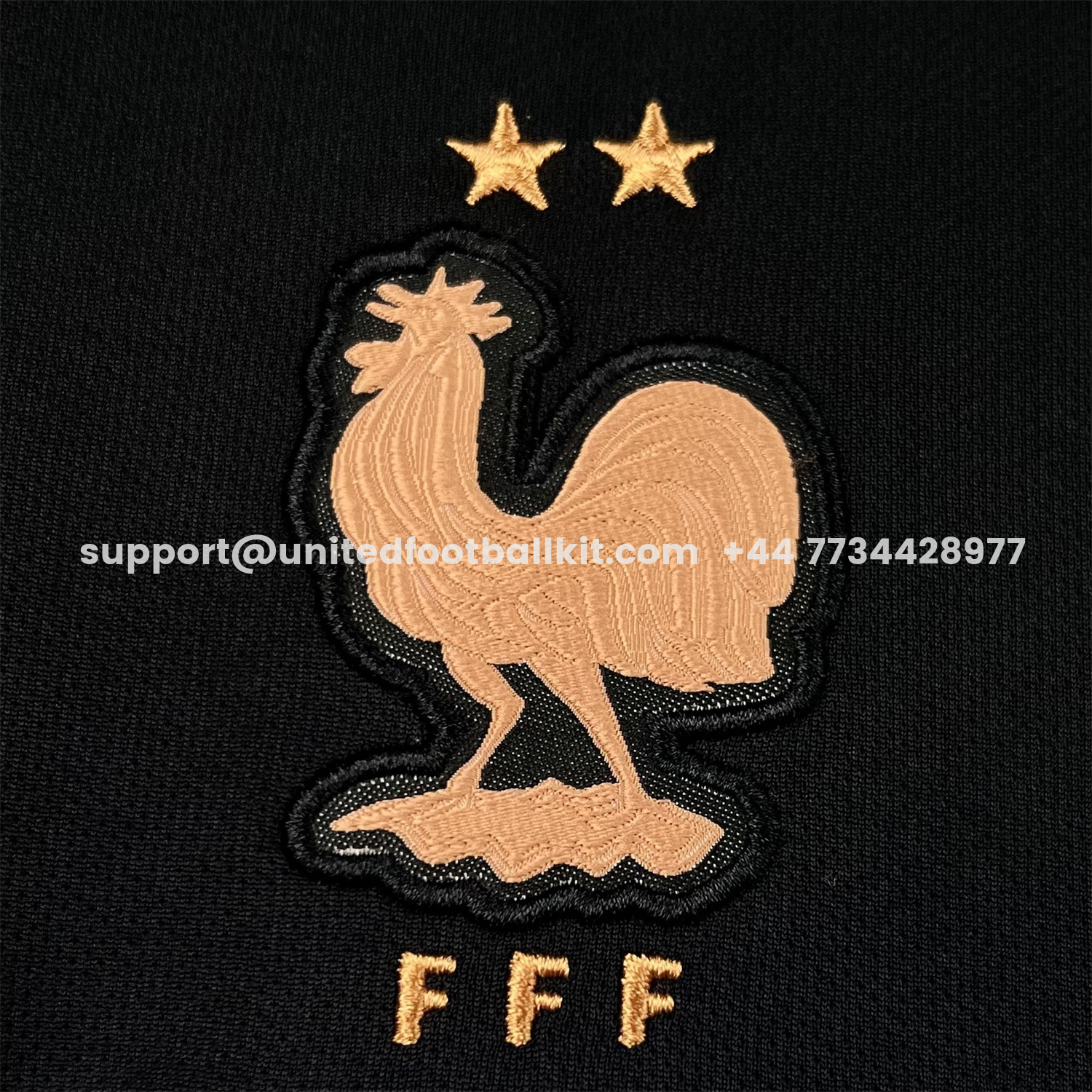 Unitedfootballkit.com | France 2026 World Cup Goalkeeper Black Jersey - Fans Version -Customize Name, Number and Patch | Worldwide Shipping