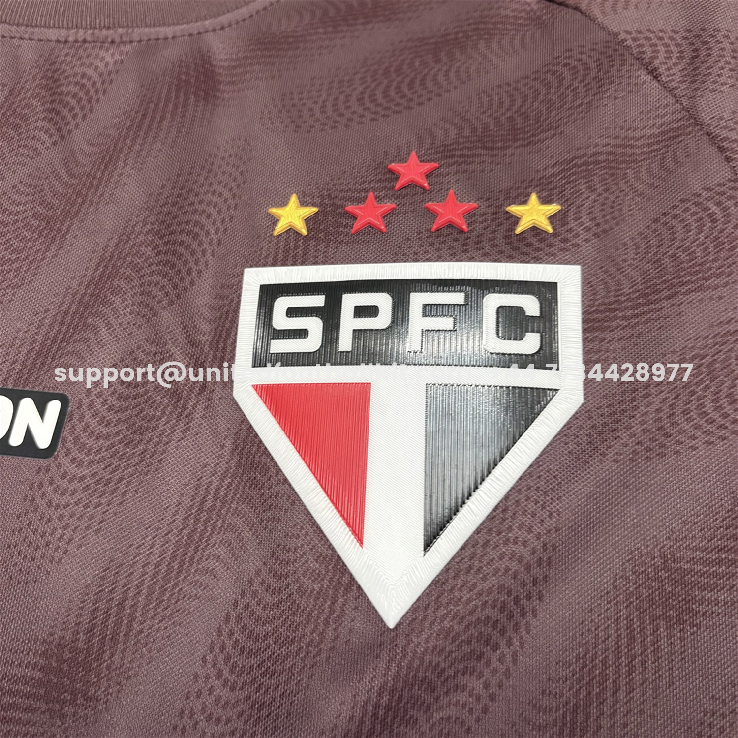 Unitedfootballkit.com | Sao Paulo 26-27 Burgundy Goalkeeper Jersey - Fans Version -Customize Name, Number and Patch | Worldwide Shipping
