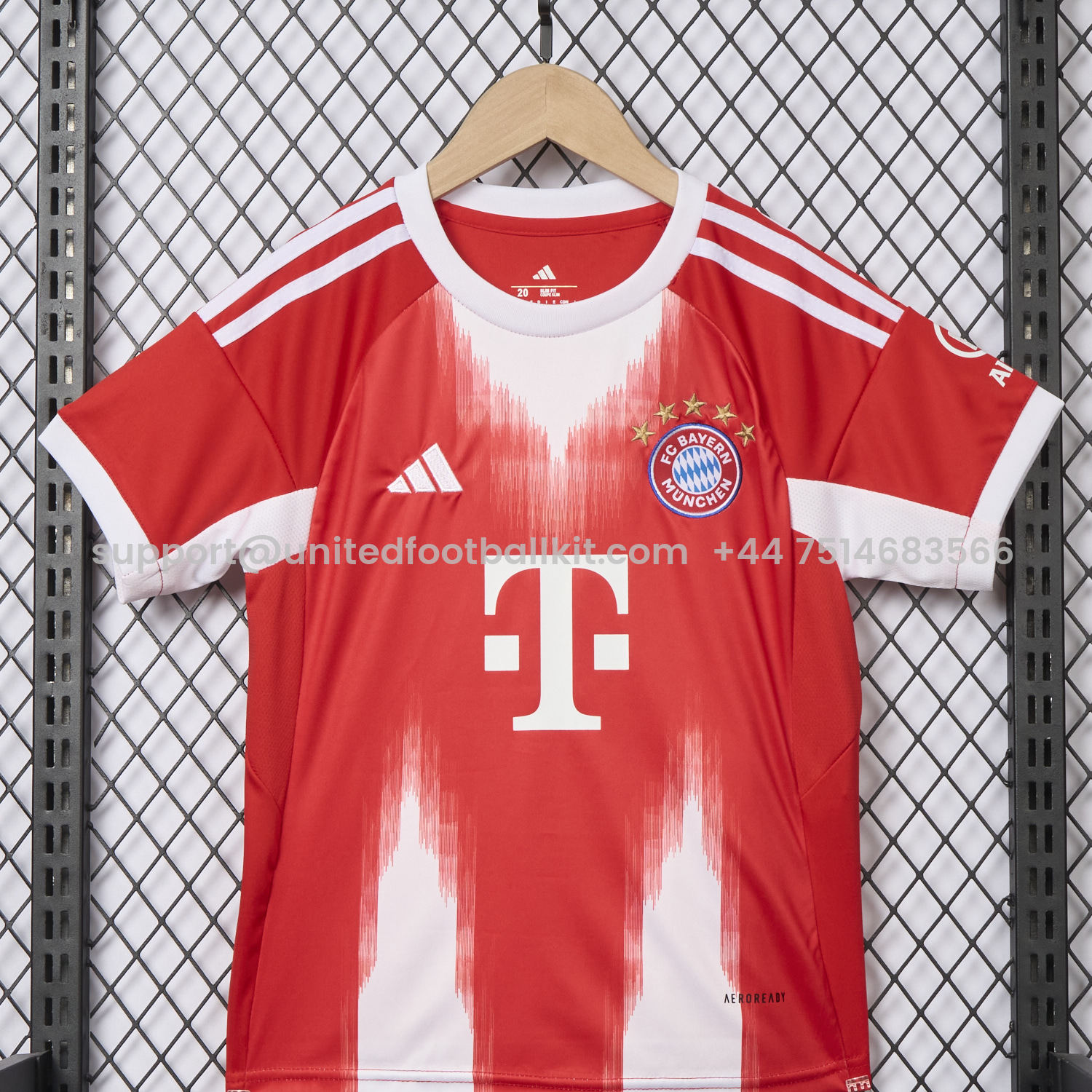 Unitedfootballkit.com | Bayern Munich 25-26 Home Müller Limited Edition Kids Kit -Customize Name, Number and Patch | Worldwide Shipping