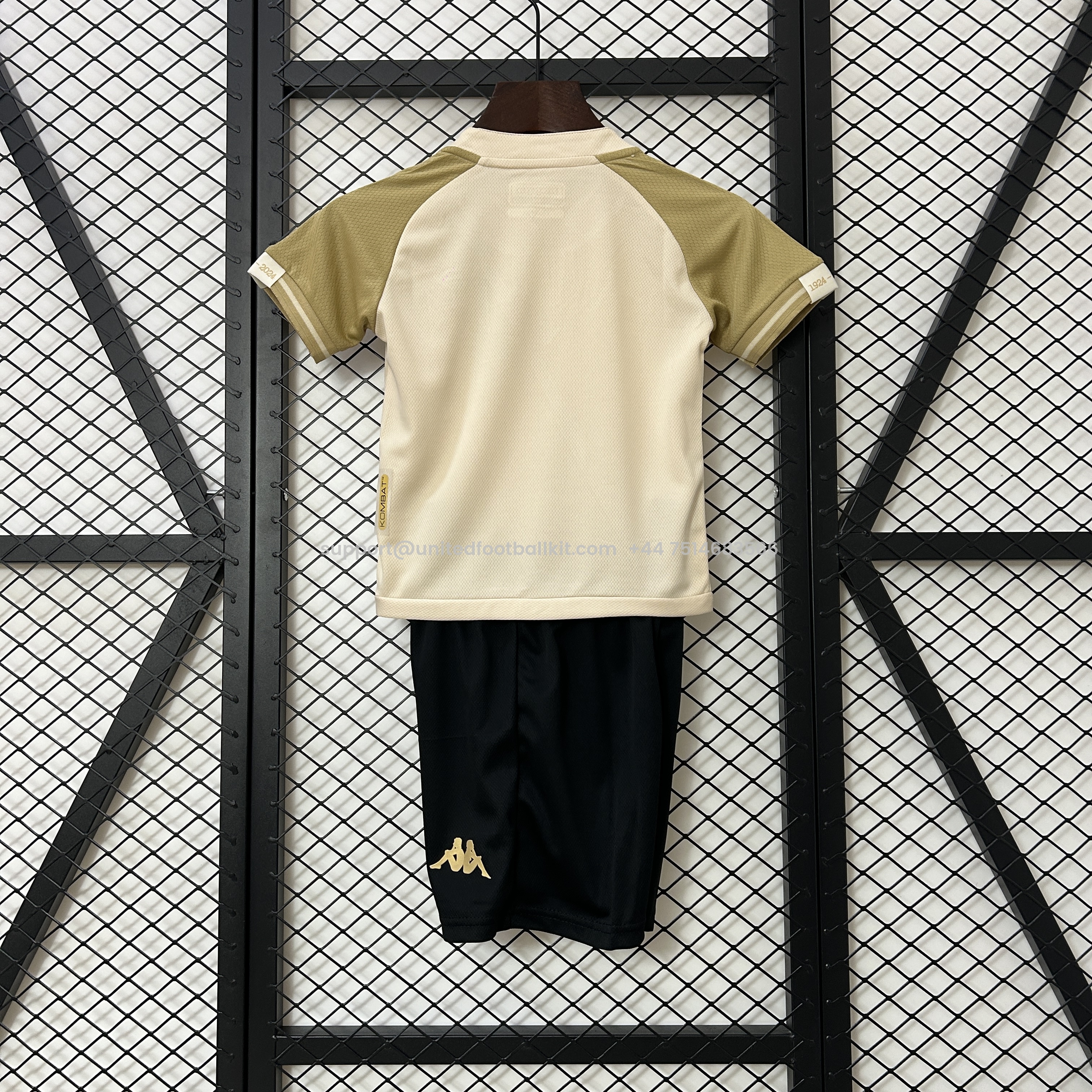 Unitedfootballkit.com | Vasco da Gama 24-25 Third Kids Kit -Customize Name, Number and Patch | Worldwide Shipping