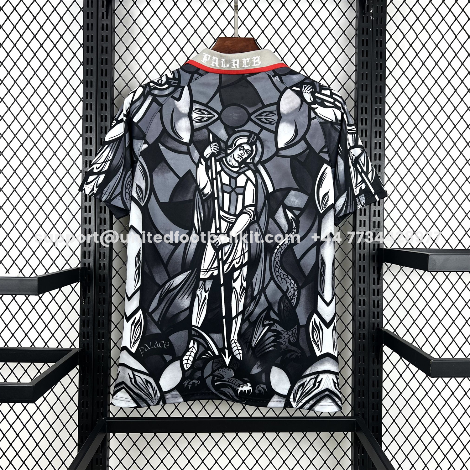 Unitedfootballkit.com | England 2026 World Cup Palace Black And Gray Special Jersey - Fans Version -Customize Name, Number and Patch | Worldwide Shipping