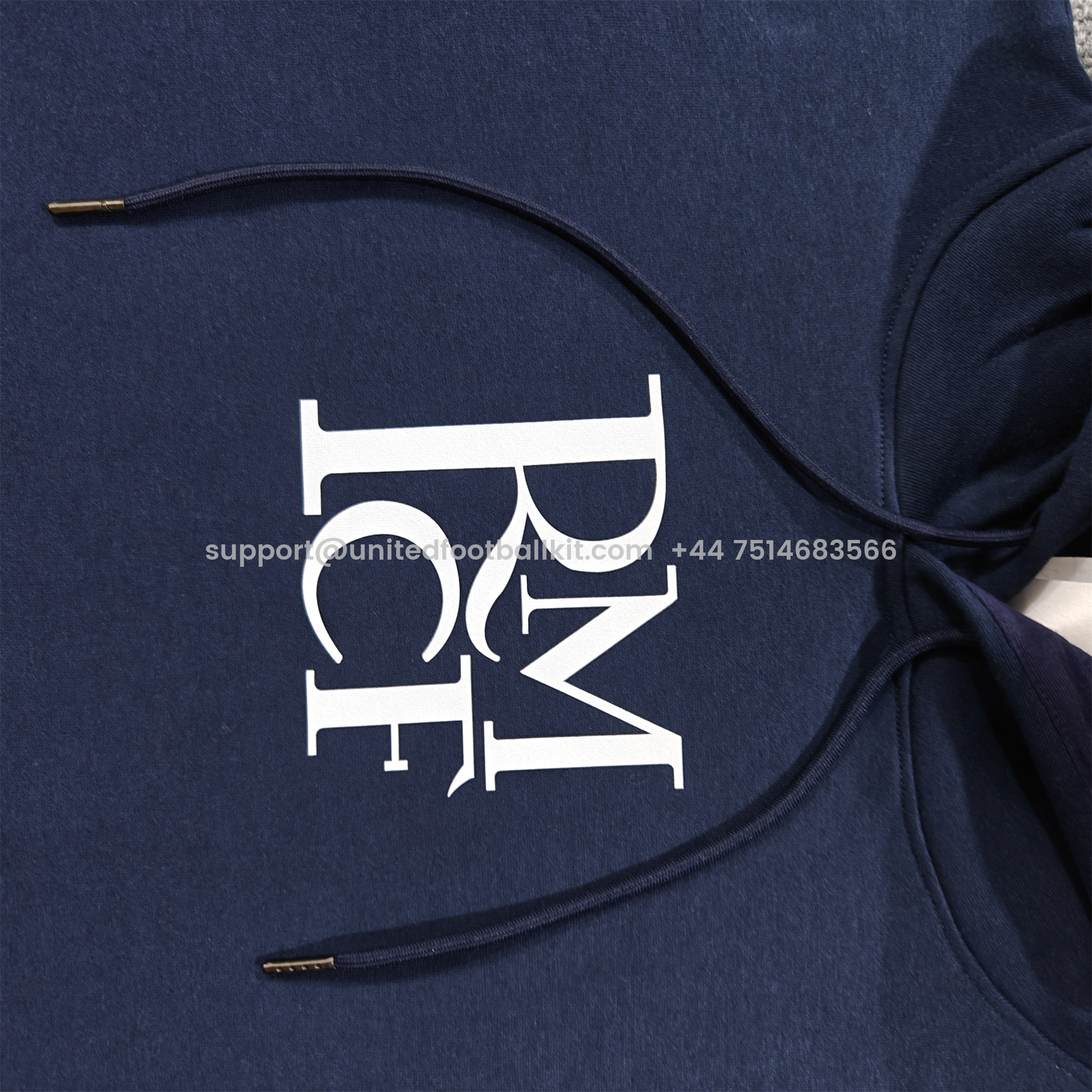 Unitedfootballkit.com | Real Madrid 24-25 RMCF Concept Hoodie - Black -Customize Name, Number and Patch | Worldwide Shipping