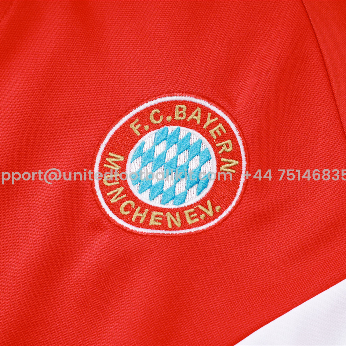 Unitedfootballkit.com | Bayern Munich 24-25 Originals LFSTLR Jacket Training Tracksuit - Red -Customize Name, Number and Patch | Worldwide Shipping