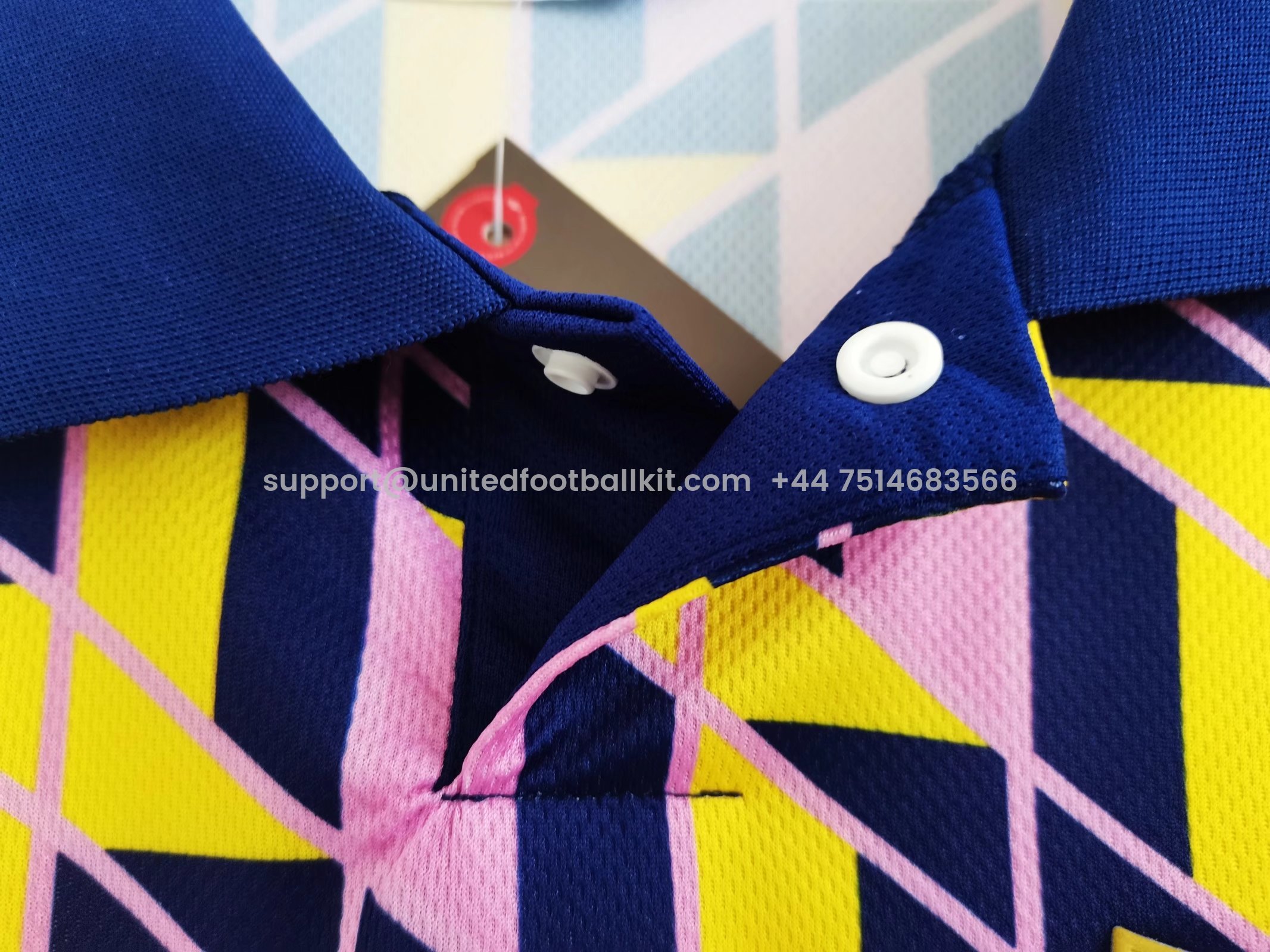 Unitedfootballkit.com | Retro S-c-o.t l.a-n.d 1988-89 Third Jersey - Fans Version -Customize Name, Number and Patch | Worldwide Shipping