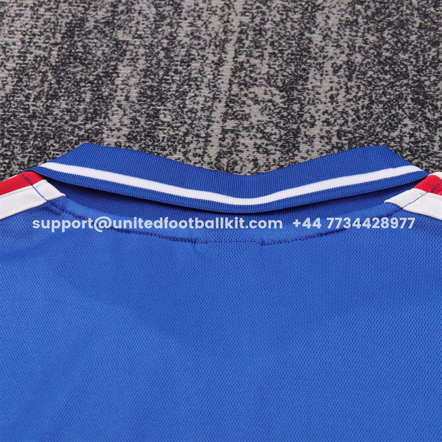 Unitedfootballkit.com | Retro France 2000 Home Kids Kit -Customize Name, Number and Patch | Worldwide Shipping