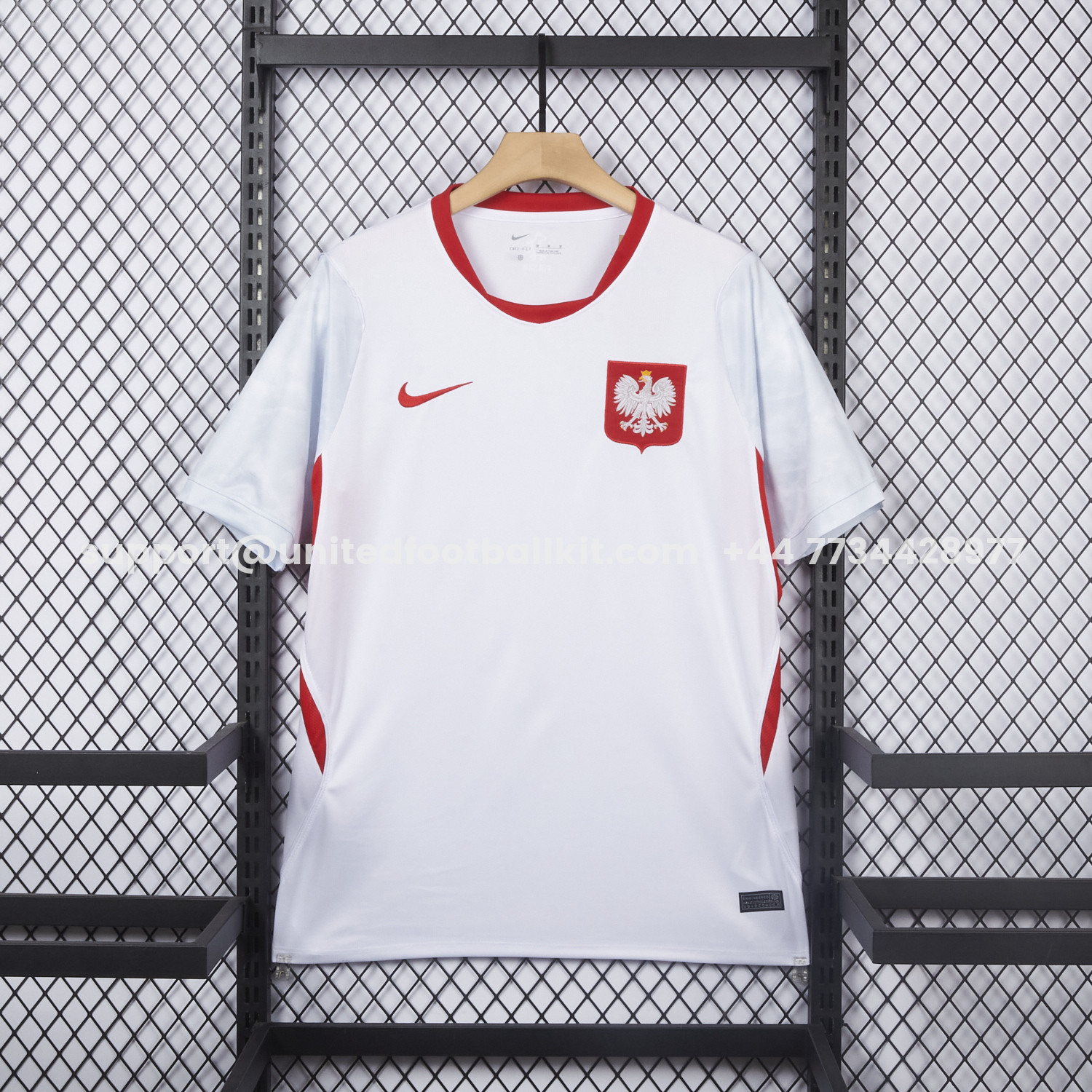 Unitedfootballkit.com | Poland 2026 Home Jersey - Fans Version -Customize Name, Number and Patch | Worldwide Shipping