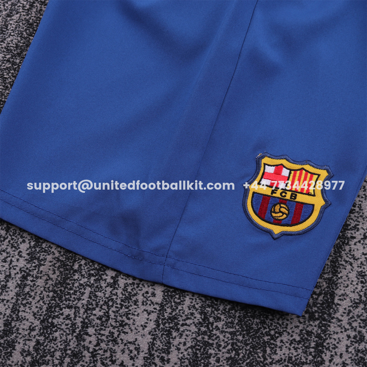 Unitedfootballkit.com | Retro Barcelona 2003-04 Home Kids Kit -Customize Name, Number and Patch | Worldwide Shipping