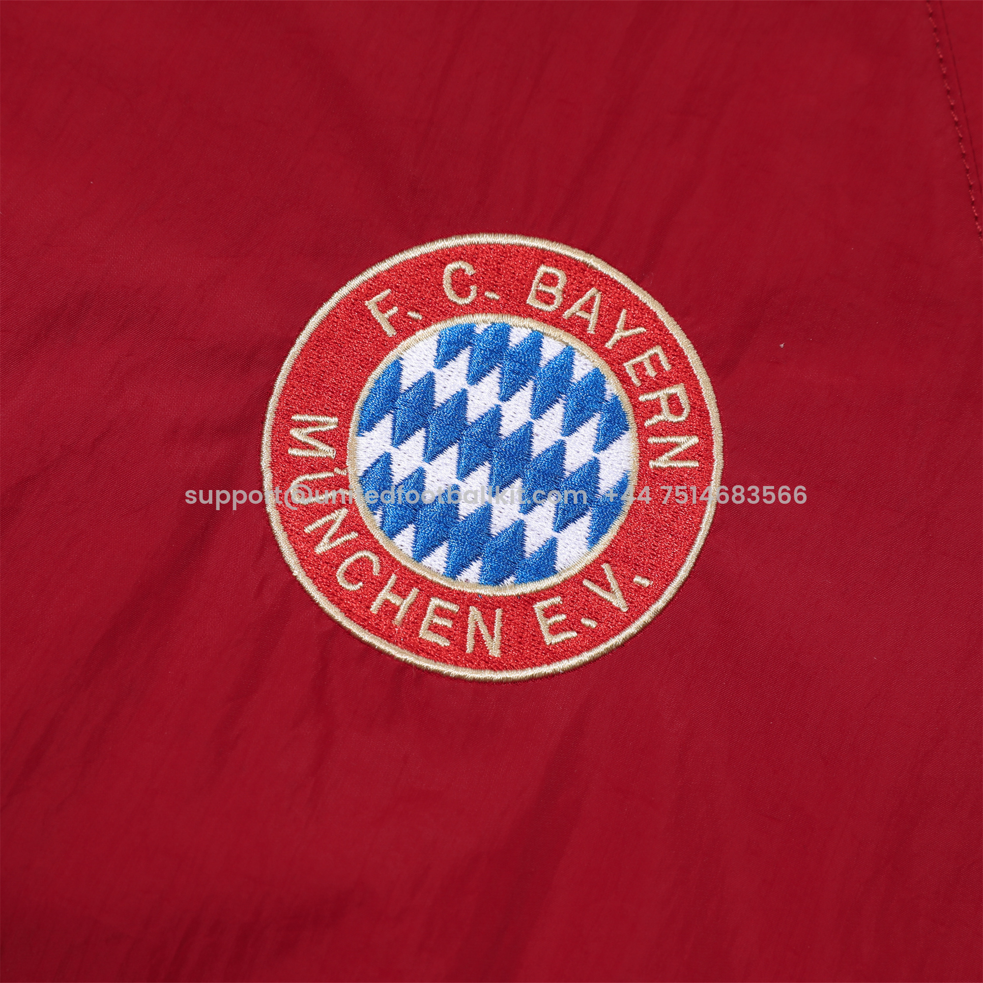 Unitedfootballkit.com | Bayern Munich 24-25 Originals LFSTLR Windbreaker Suit - Red Jackets & Pants -Customize Name, Number and Patch | Worldwide Shipping