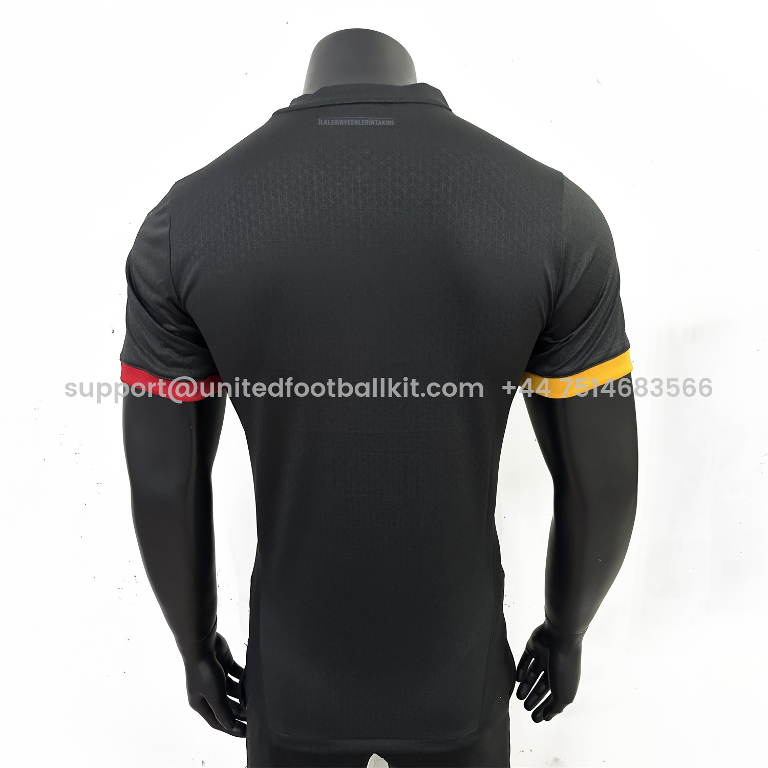 Unitedfootballkit.com | Galatasaray 24-25 Black Special Edition Jersey - Player Version -Customize Name, Number and Patch | Worldwide Shipping